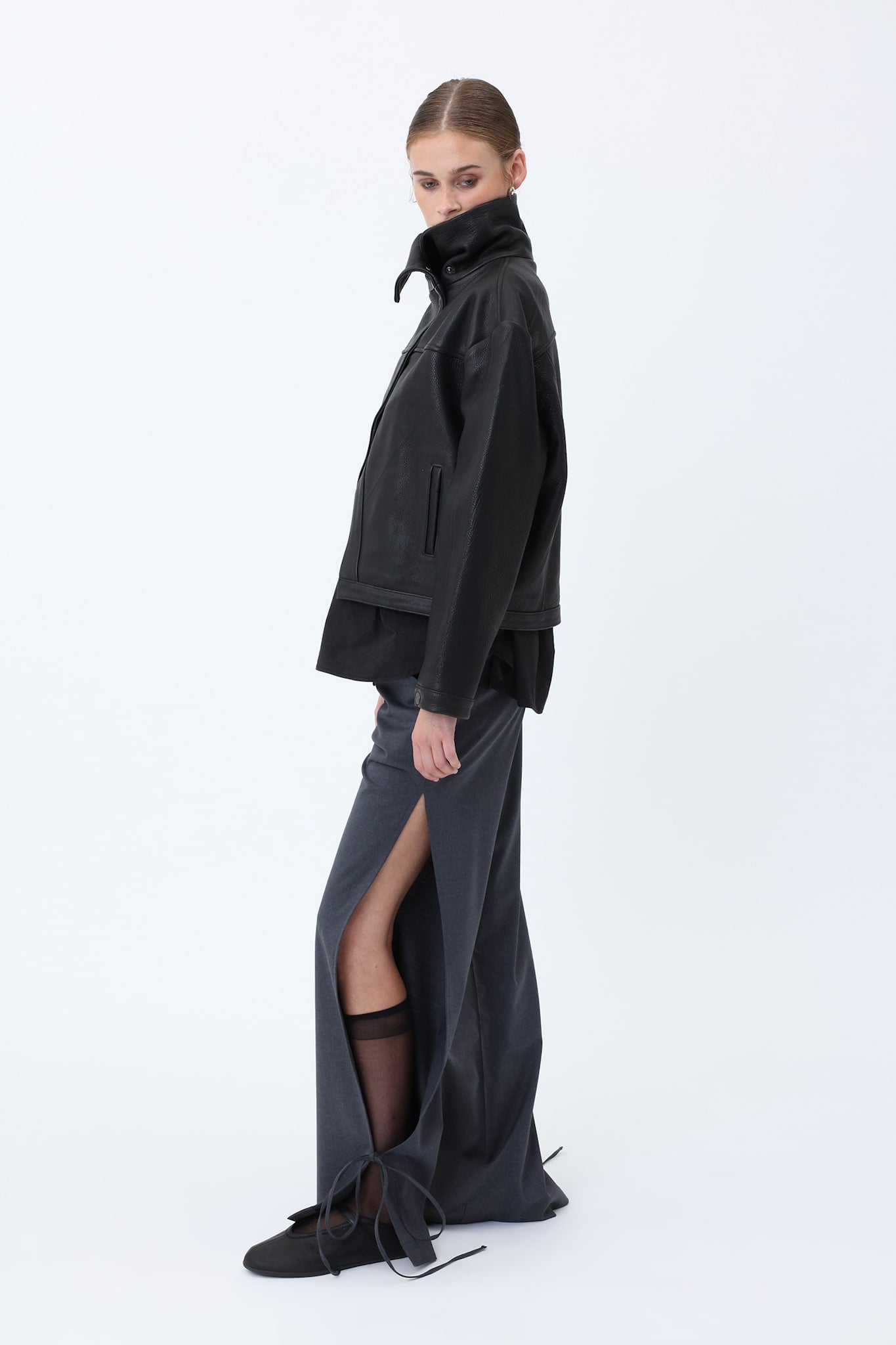 Kaia Leather Jacket - Won Hundred Online Store