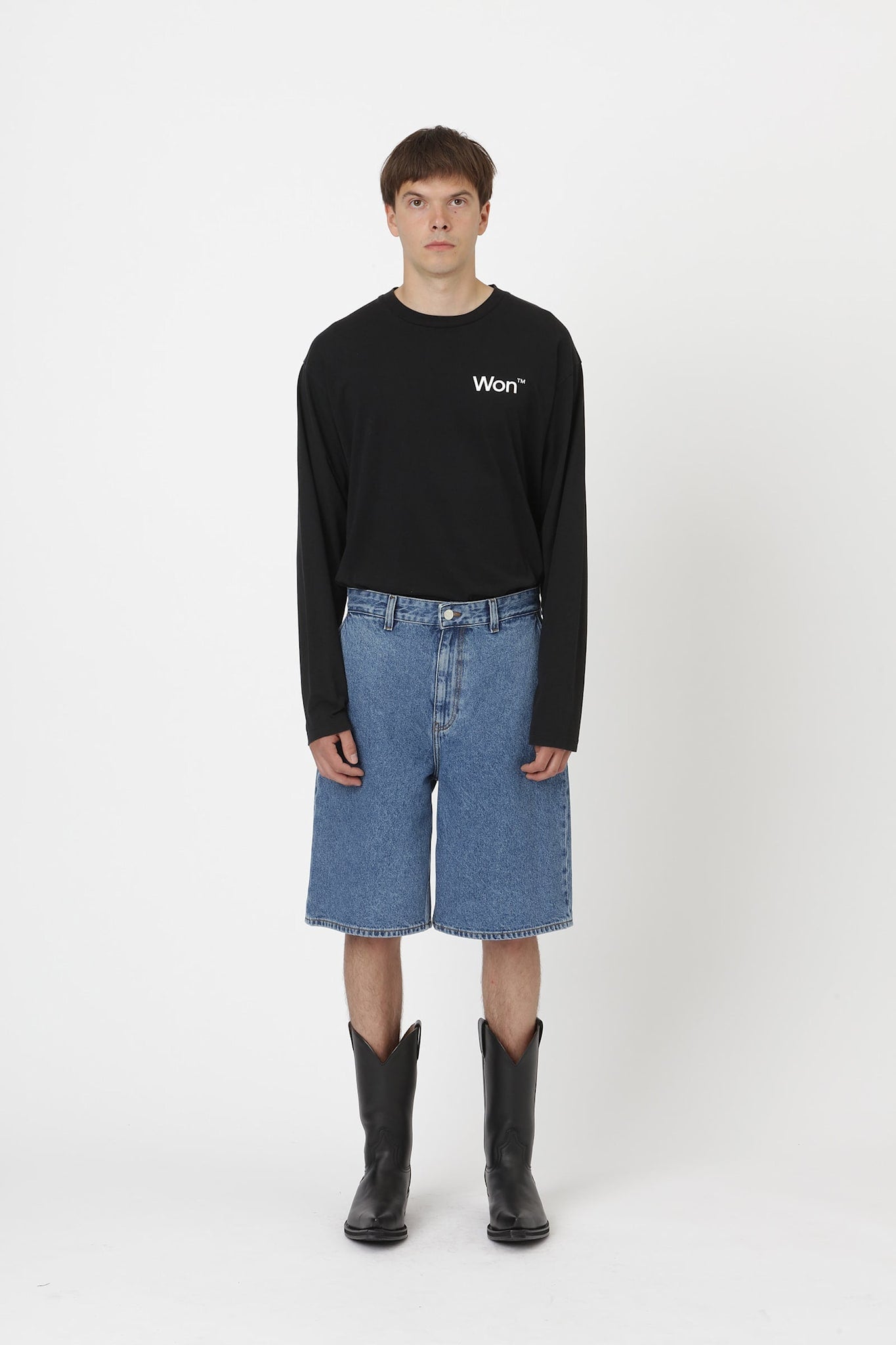 Won Hundred Men Kyle Shorts Mable Blue