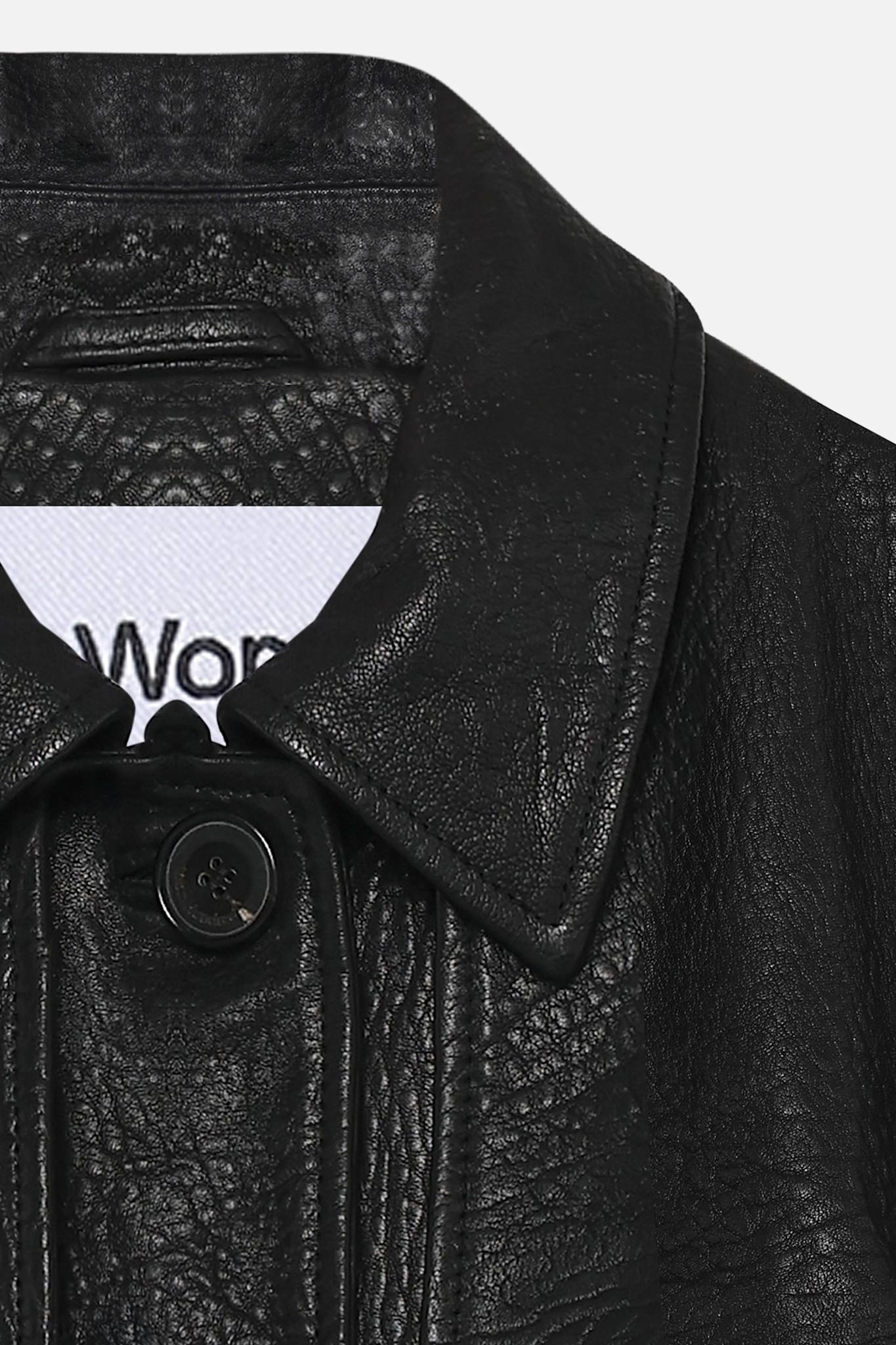 Tenna Leather Coat - Won Hundred Online Store