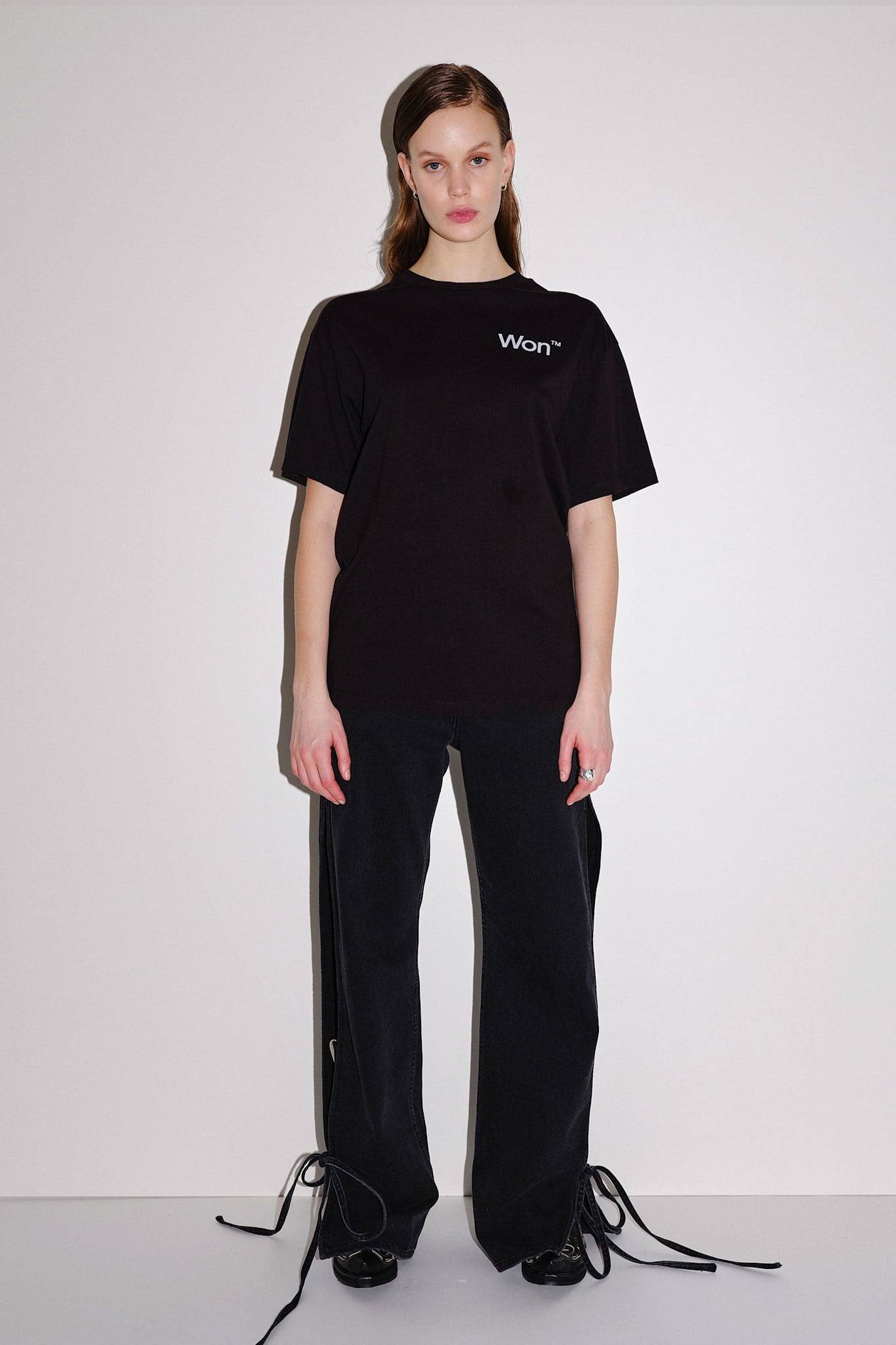 Won Hundred Women The Staff Tee W T-shirt Black