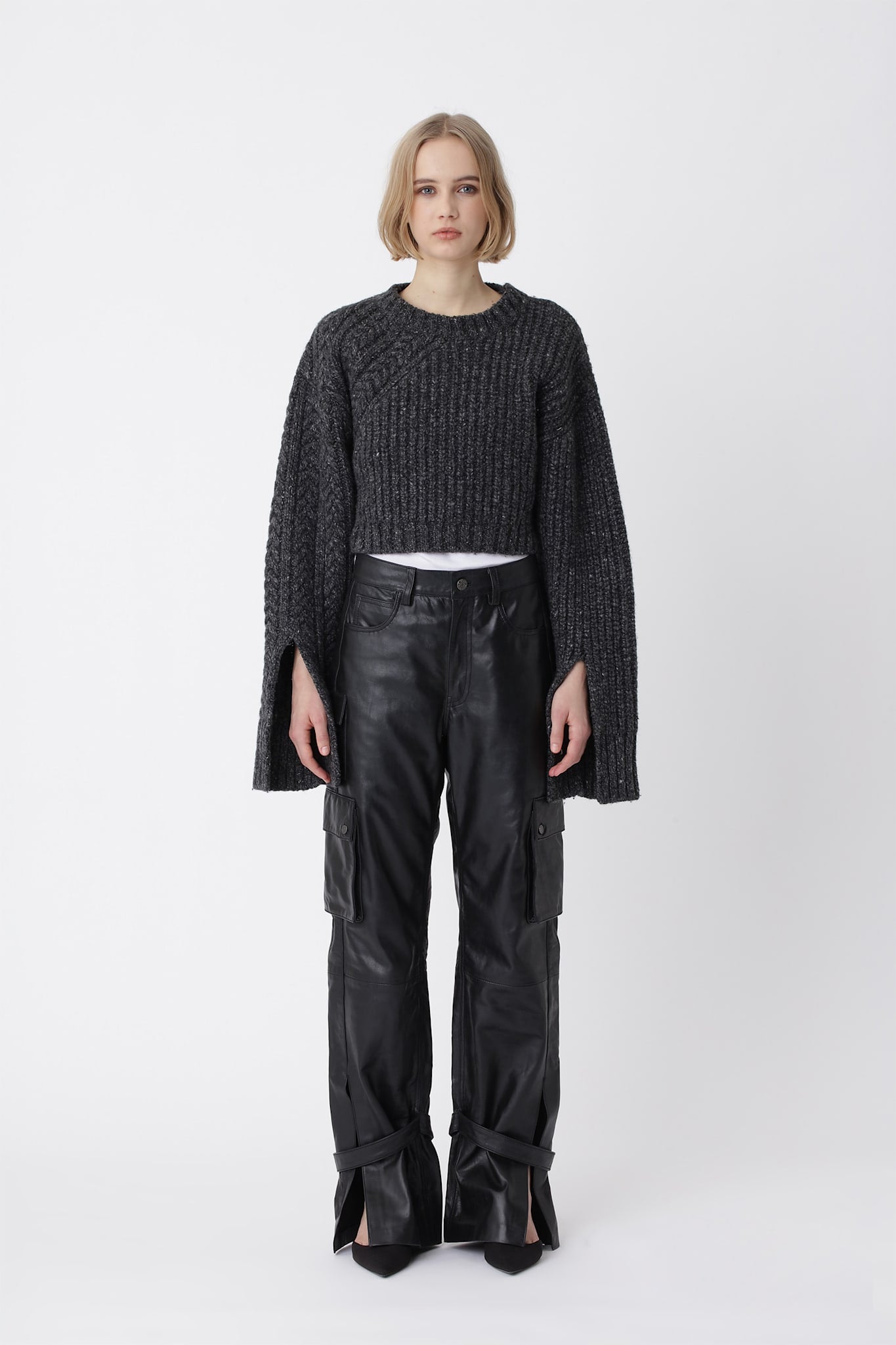 Marie Leather Pants - Won Hundred Online Store