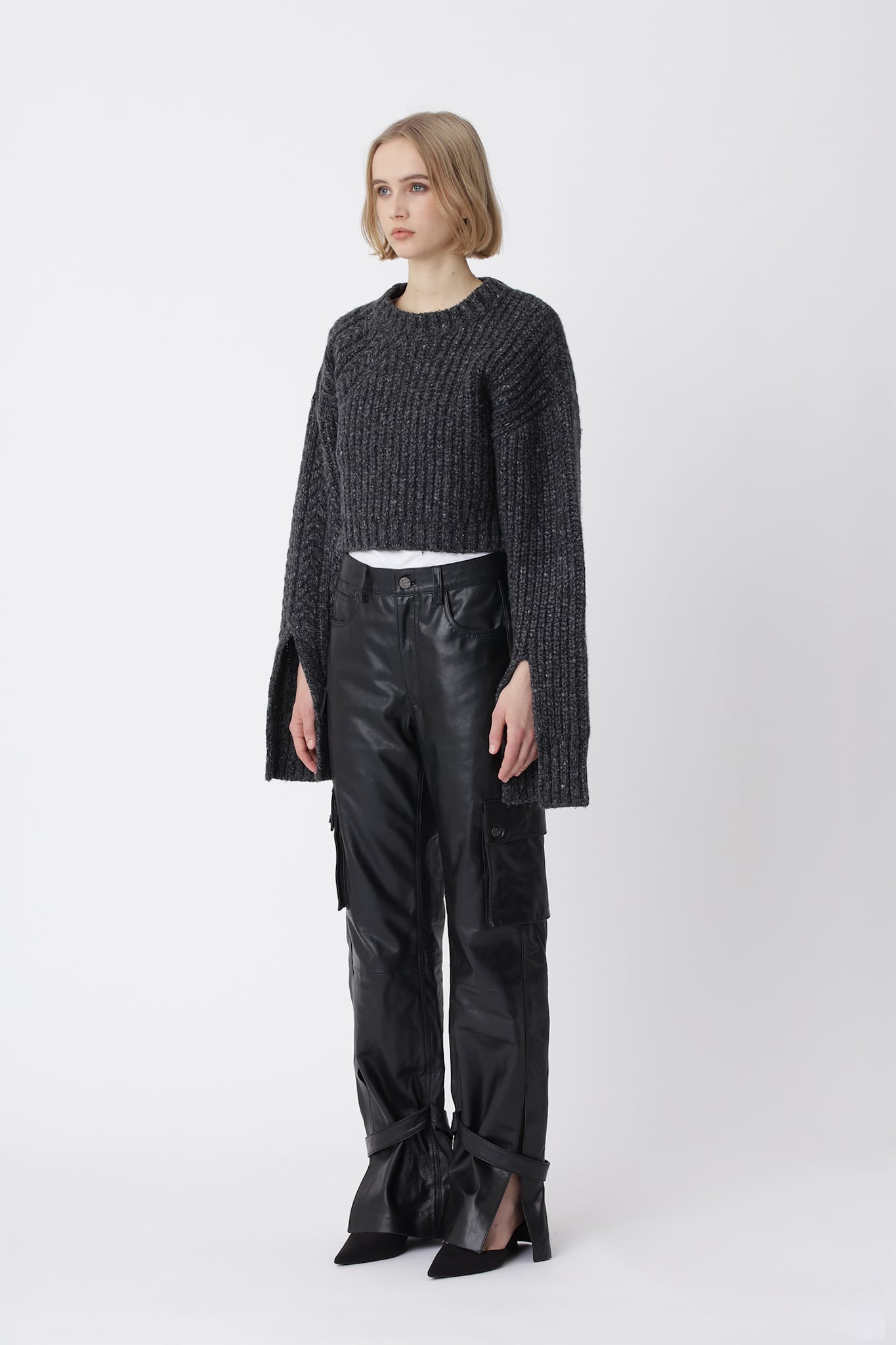 Marie Leather Pants - Won Hundred Online Store