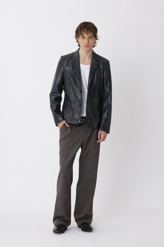 Oliver Leather Blazer - Won Hundred Online Store