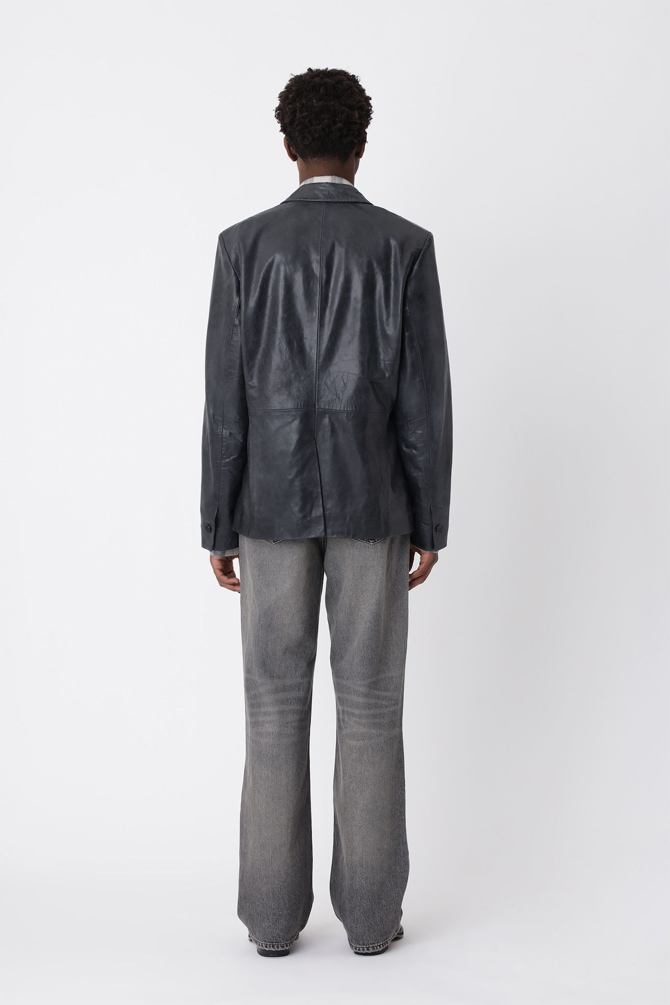 Oliver Leather Blazer - Won Hundred Online Store