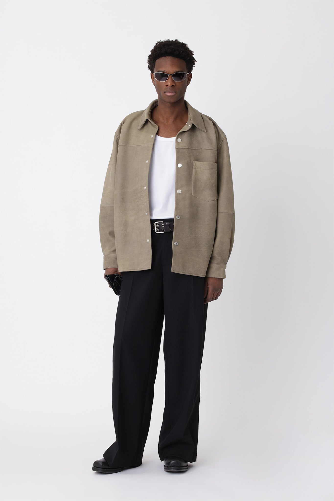 Zayne Suede Shirt - Won Hundred Online Store