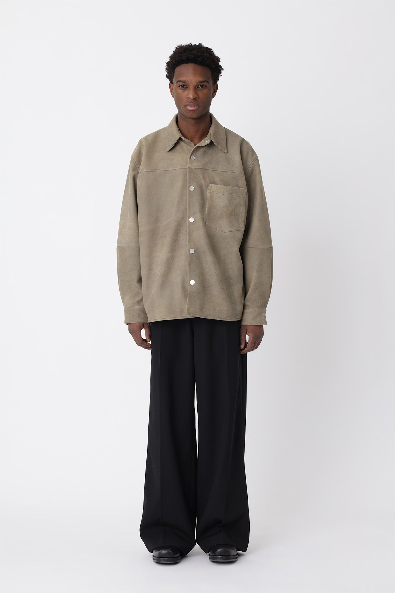 Zayne Suede Shirt - Won Hundred Online Store