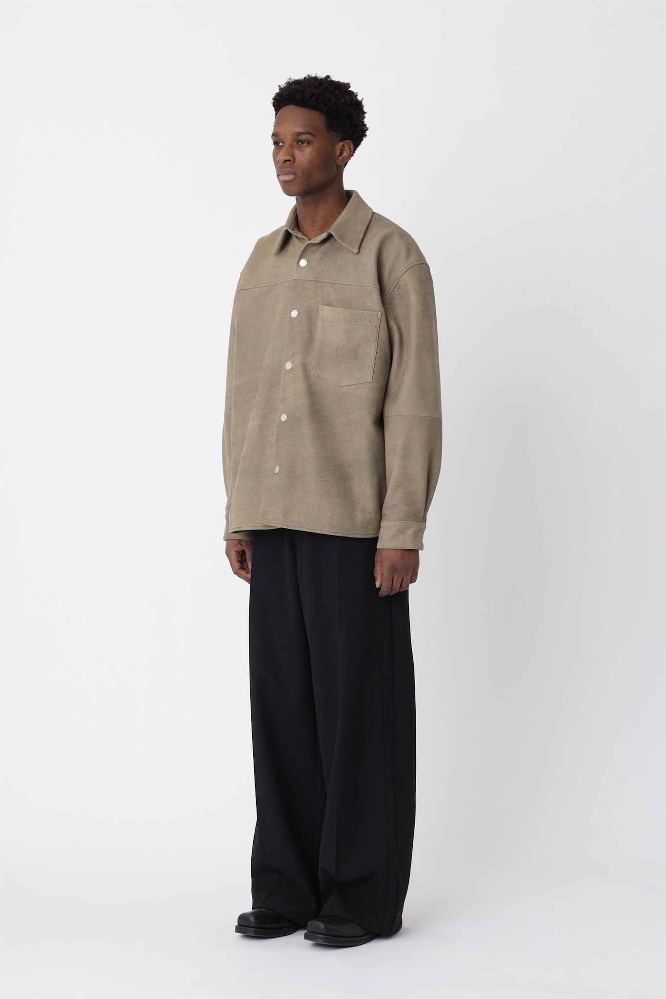 Zayne Suede Shirt - Won Hundred Online Store