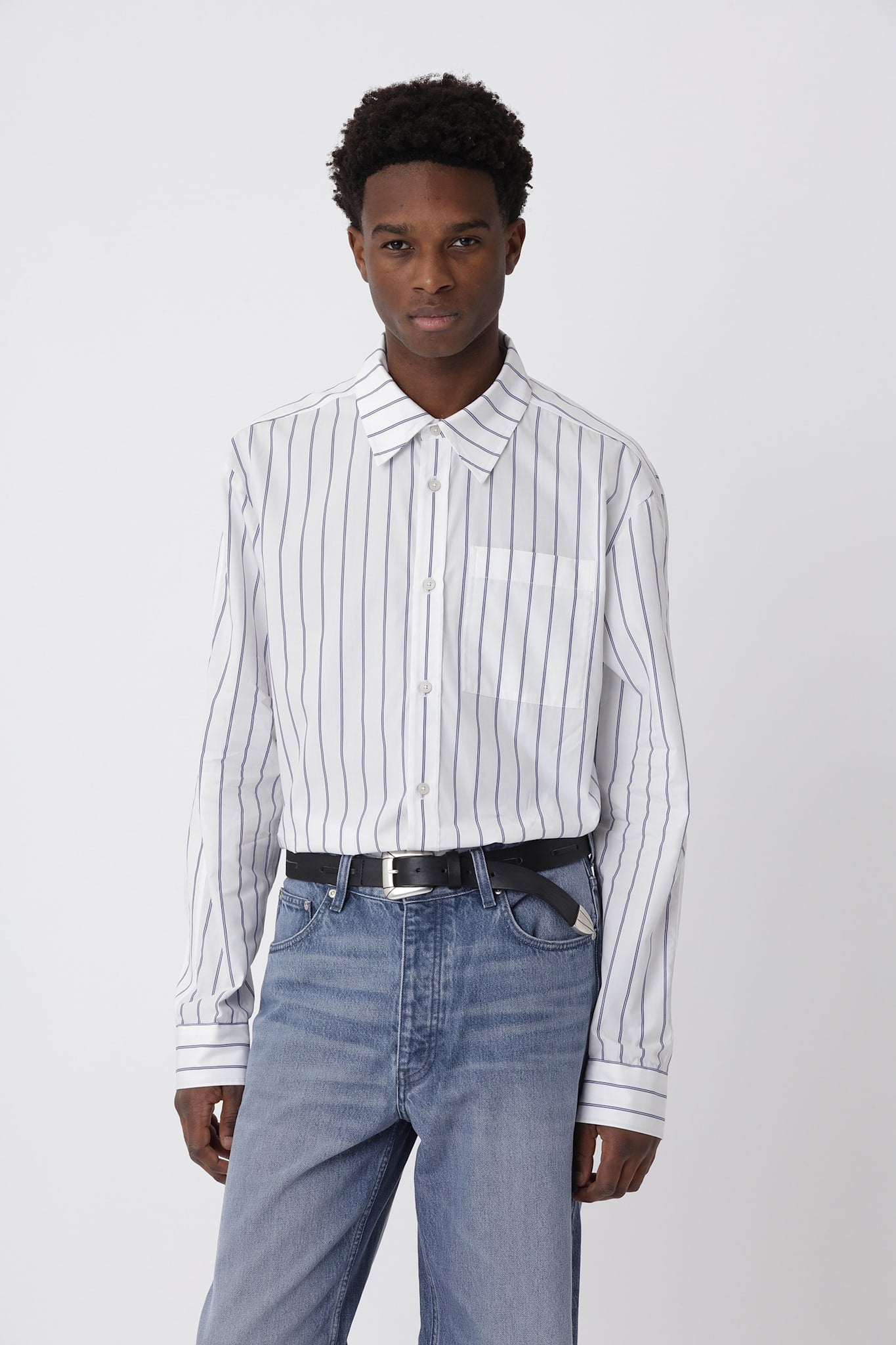 Knox Stripe Panel Shirt