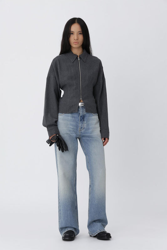 Gia Shirt - Blackened Pearl COMB. - Won Hundred Online Store