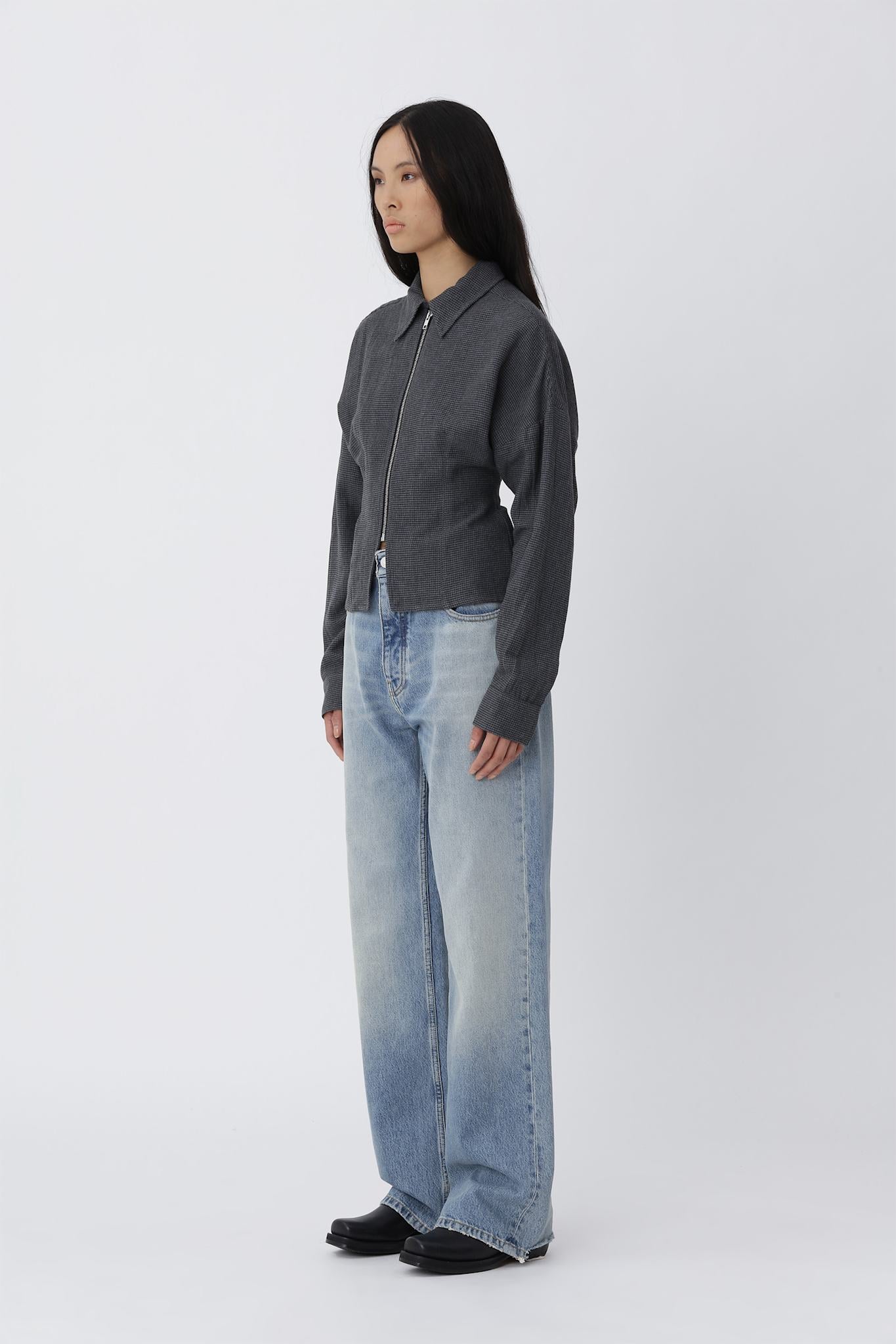 Gia Shirt - Blackened Pearl COMB. - Won Hundred Online Store