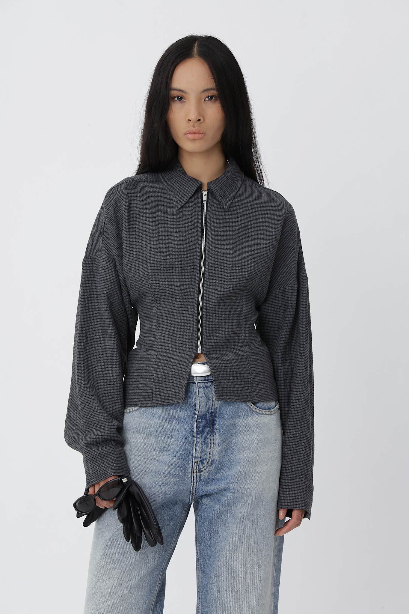 Gia Shirt - Blackened Pearl COMB. - Won Hundred Online Store