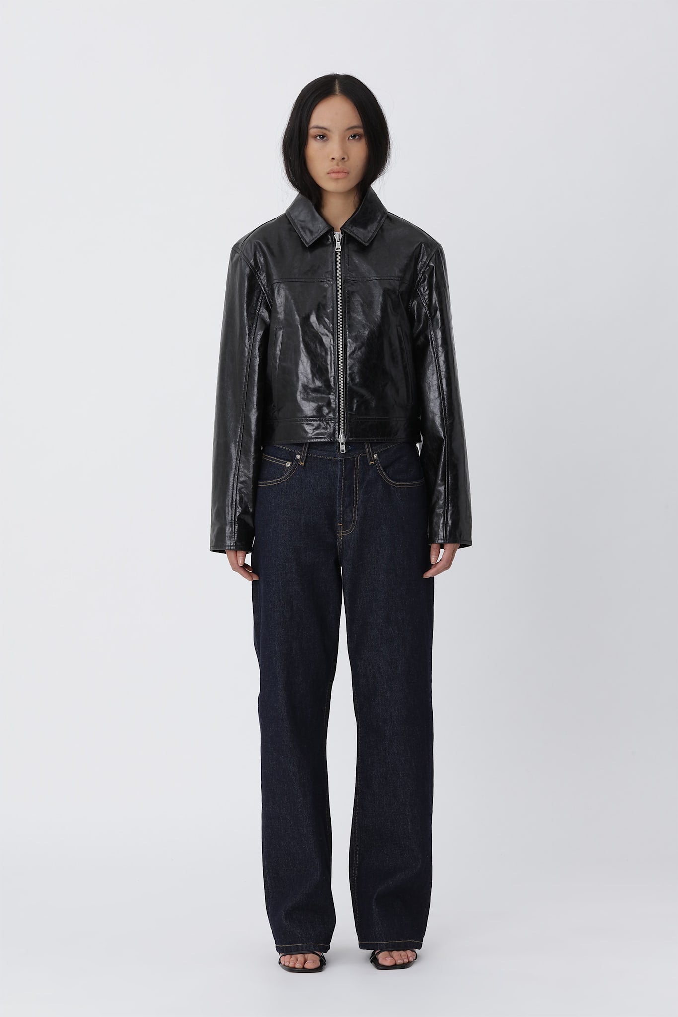 Caro Leather Jacket - Black - Won Hundred Online Store