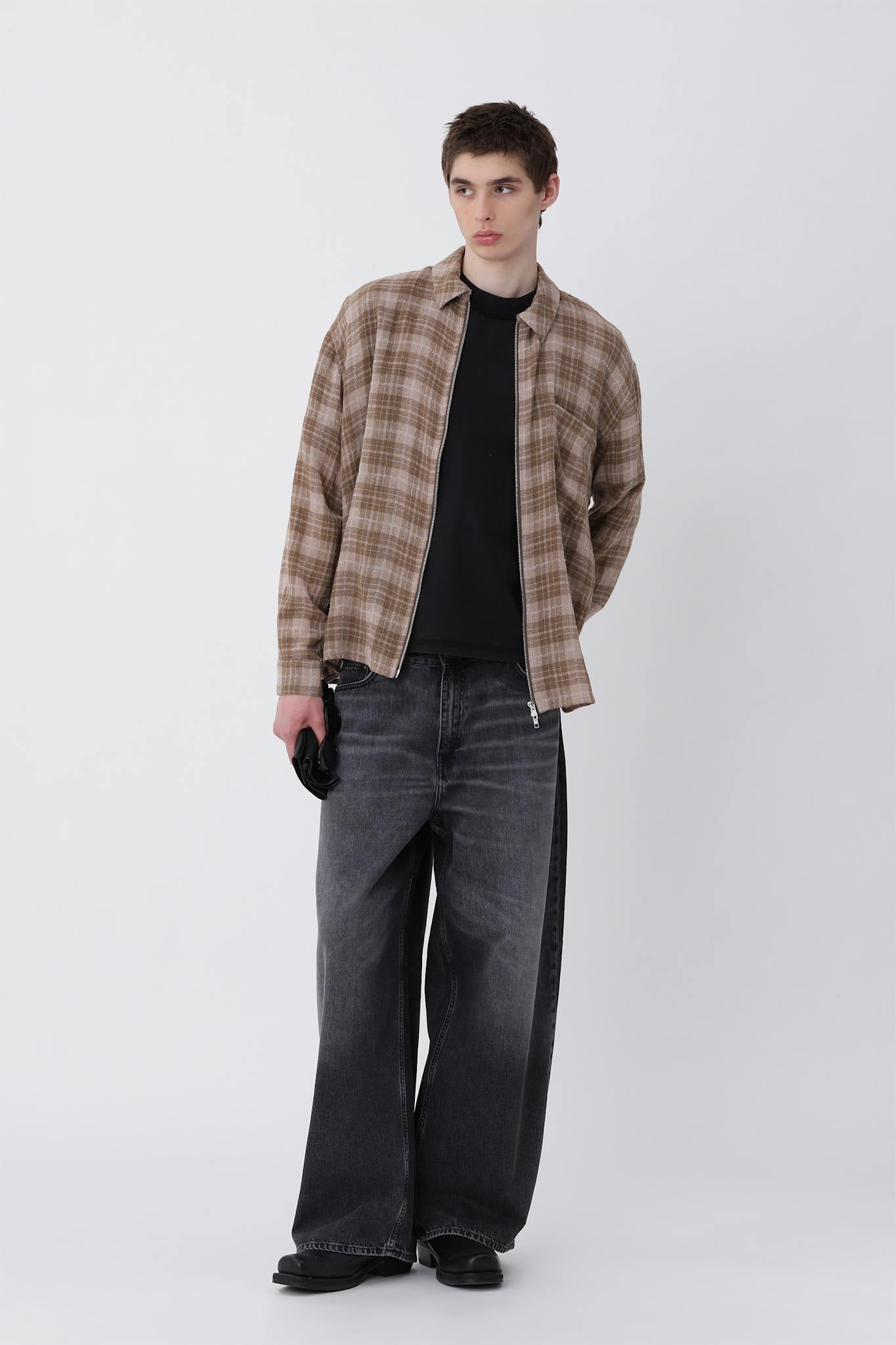 Zayne Zip Shirt - Won Hundred Online Store