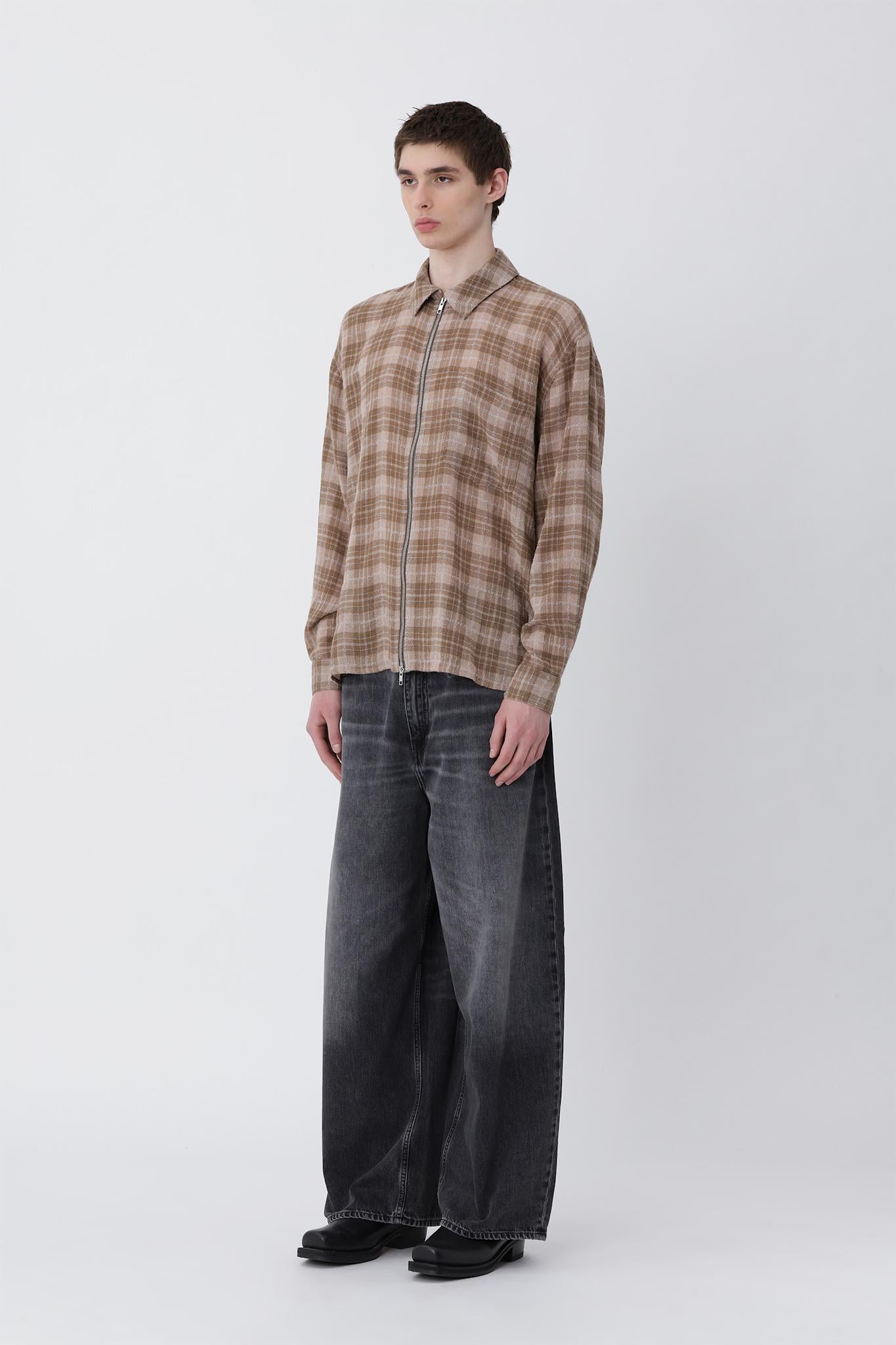 Zayne Zip Shirt - Won Hundred Online Store