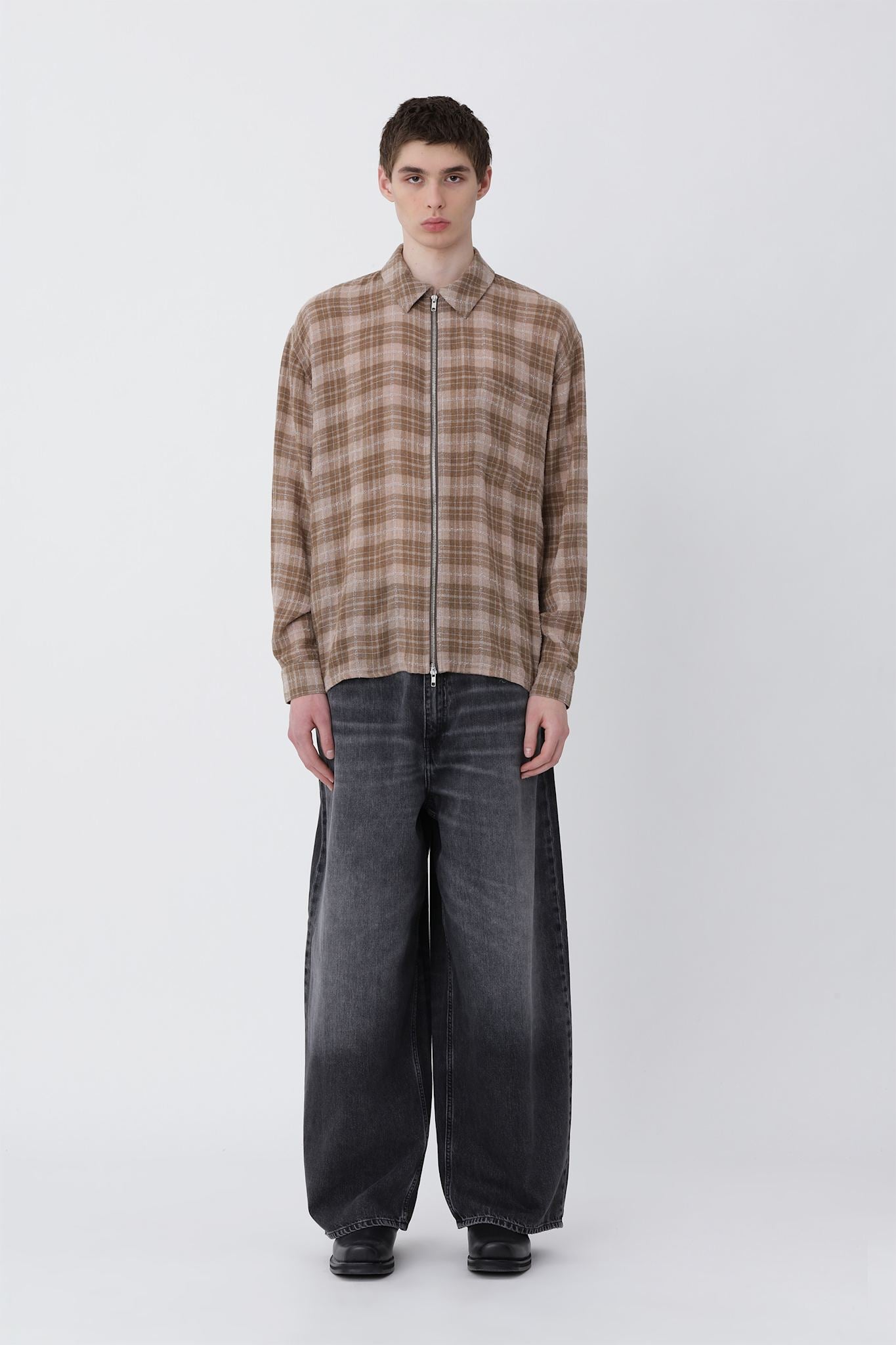 Zayne Zip Shirt - Won Hundred Online Store