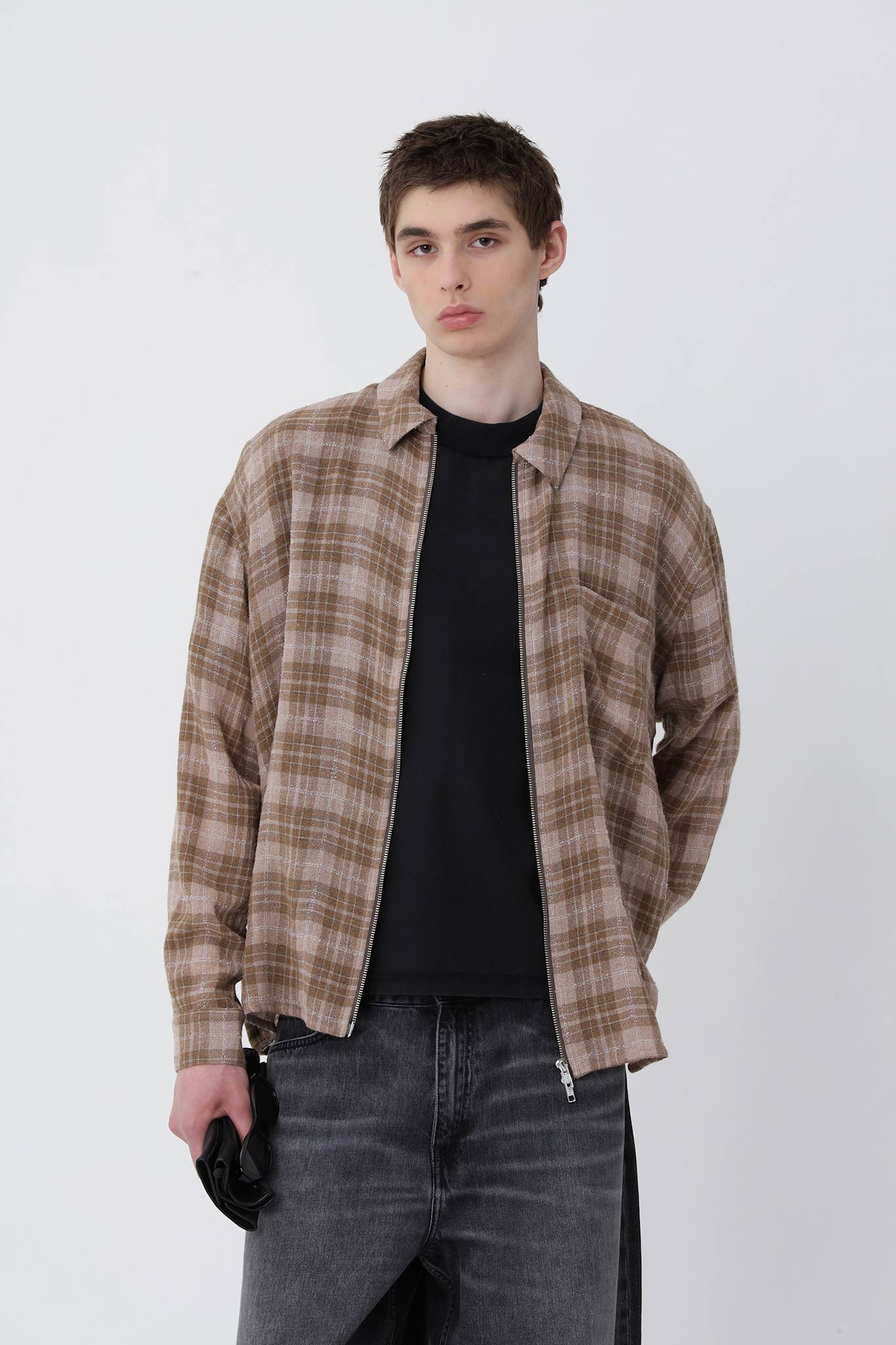 Zayne Zip Shirt - Won Hundred Online Store