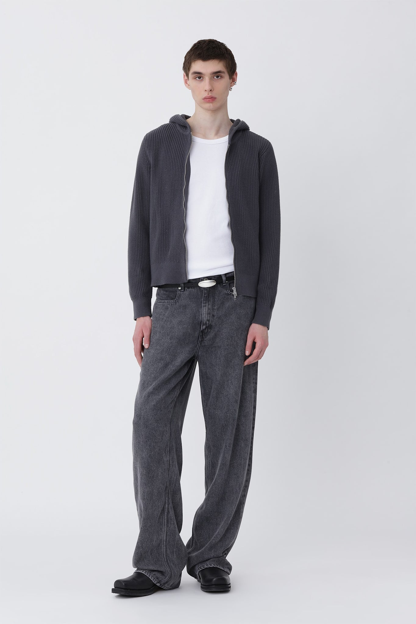 Case Denim Pants - Washed Grey - Won Hundred Online Store