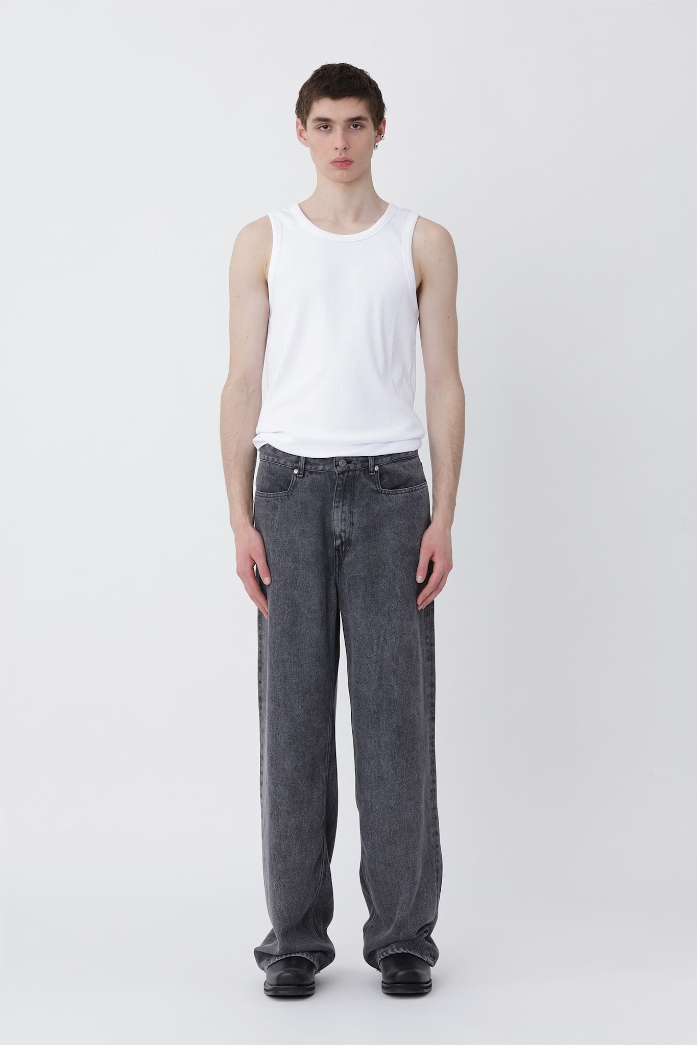 Case Denim Pants - Washed Grey - Won Hundred Online Store