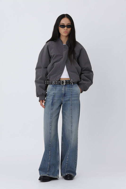 Ola Bomber Jacket - Blackened Pearl - Won Hundred Online Store