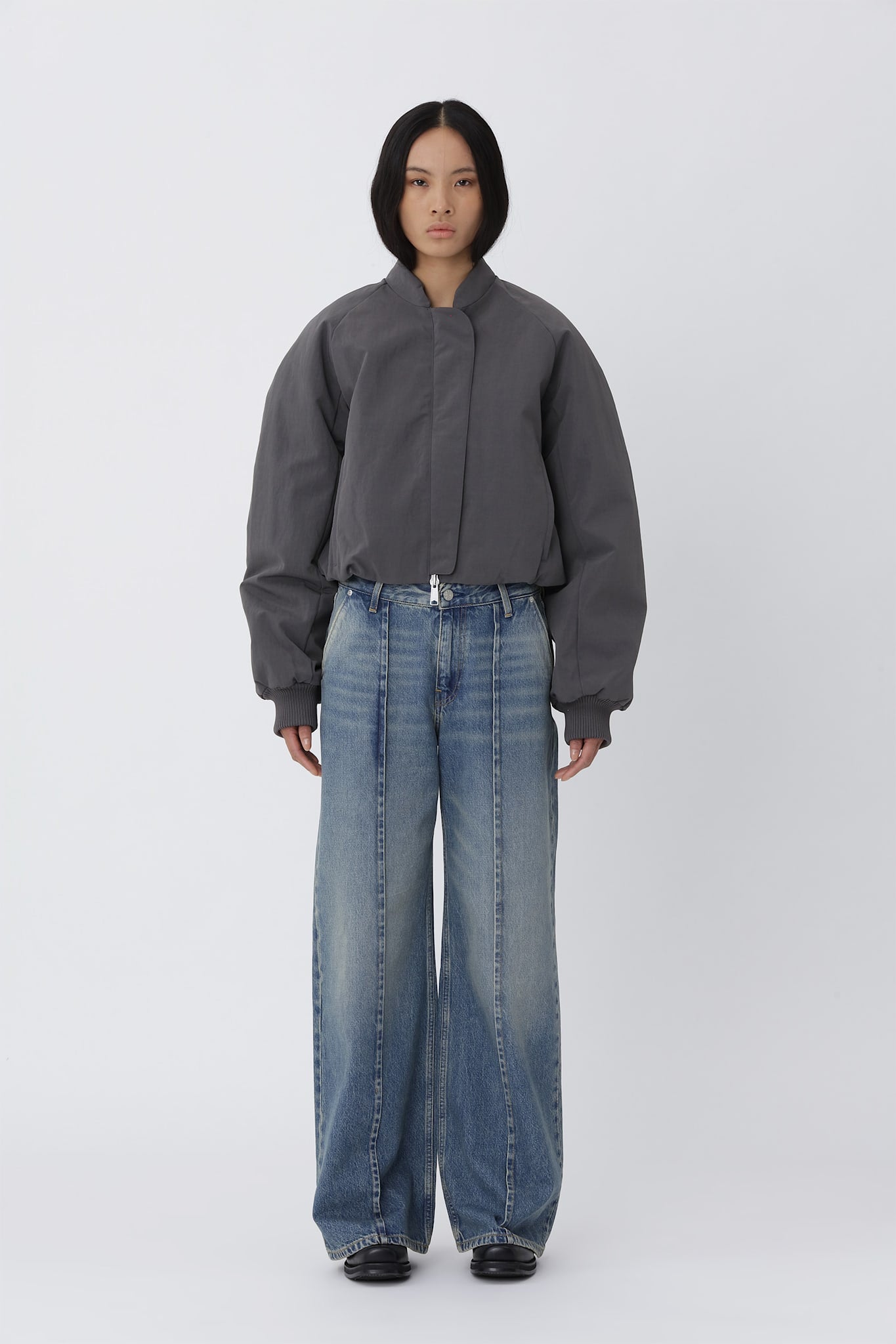 Ola Bomber Jacket - Blackened Pearl - Won Hundred Online Store