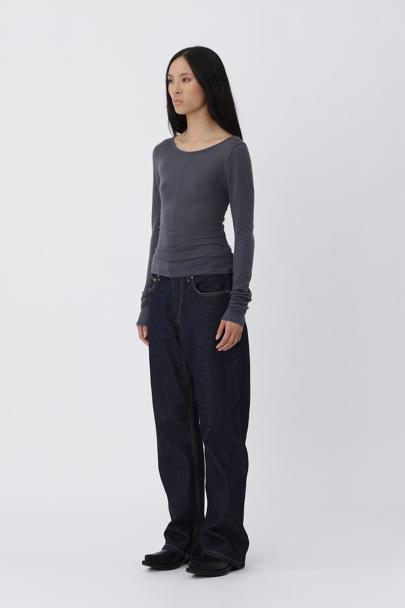 Svenja Shirt - Blackened Pearl