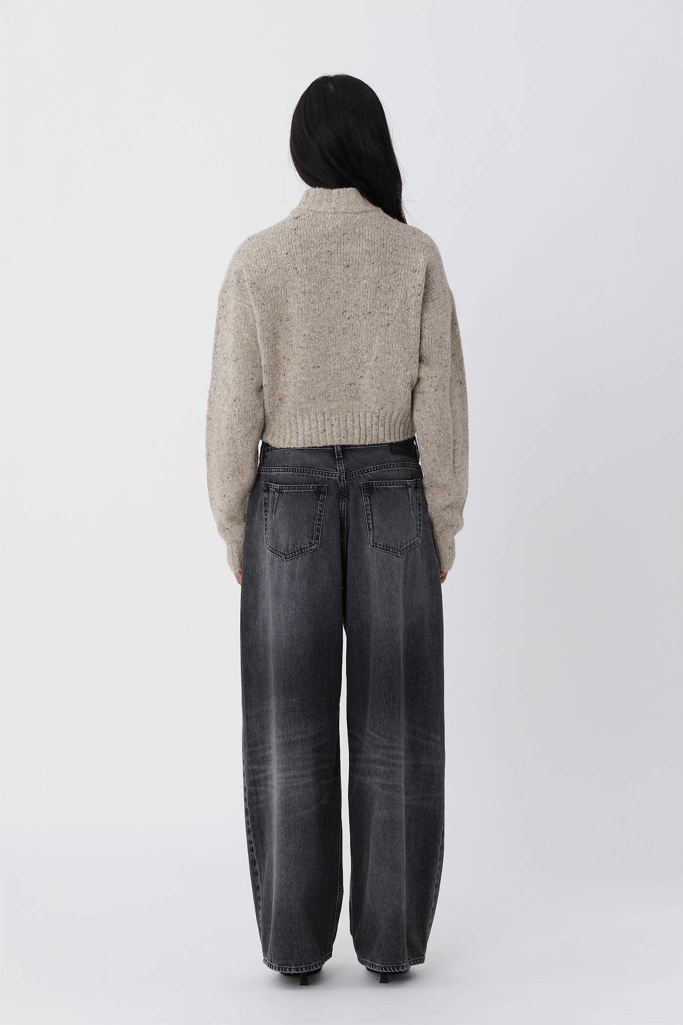 Alea Zip Knit Cardigan - Plaza Taupe - Won Hundred Online Store