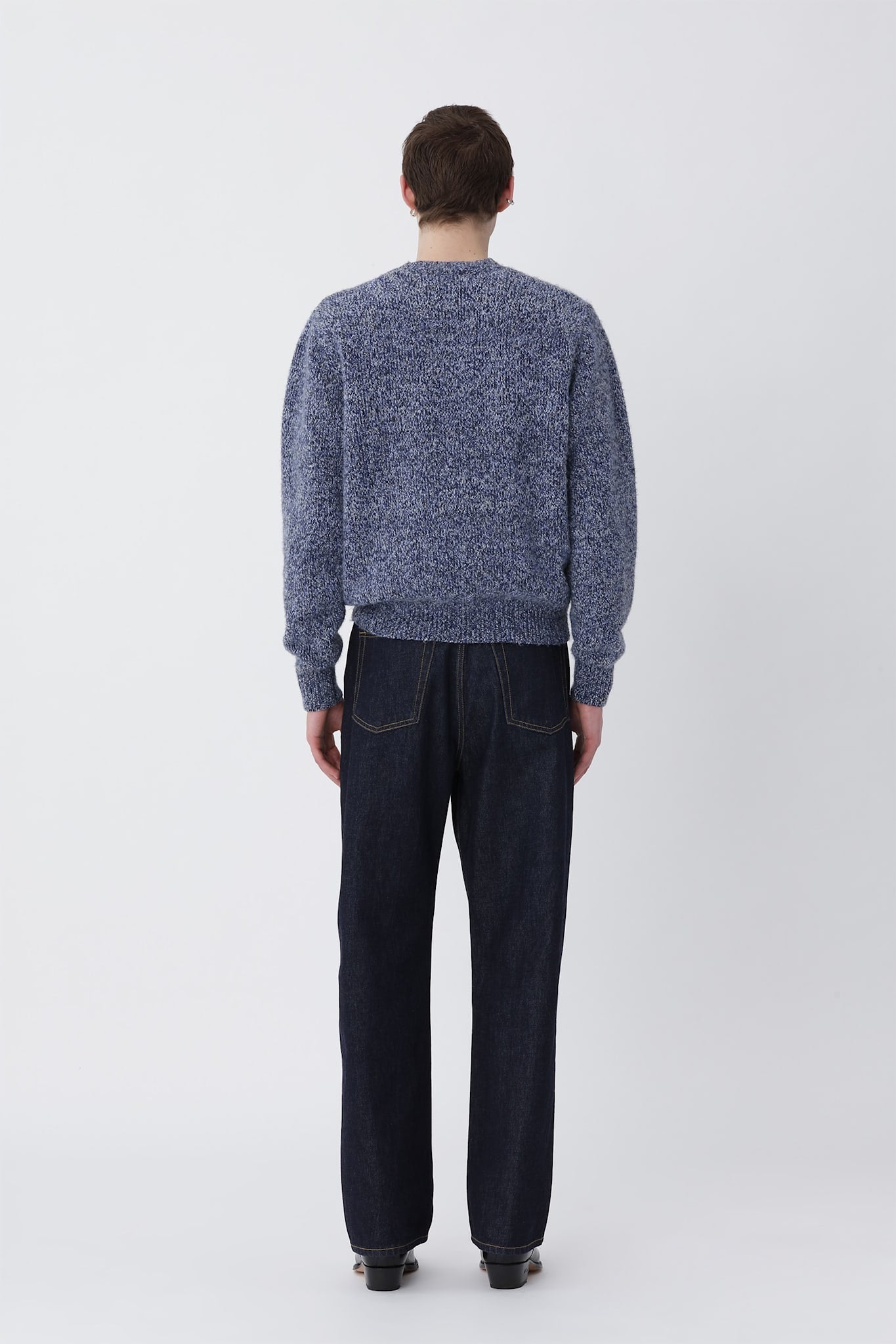 Felix Knit Sweater - Blue Indigo COMB. - Won Hundred Online Store