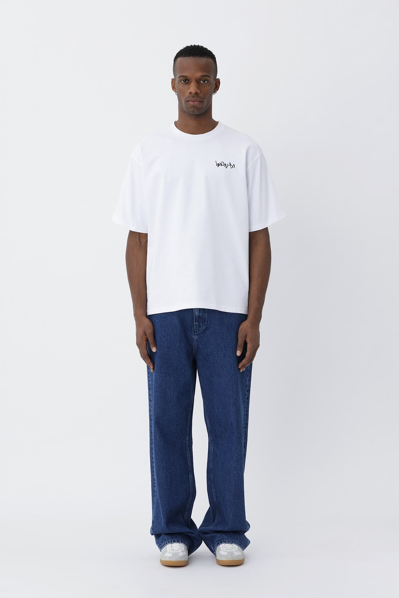 LA.01 Logo T-shirt - Bright White - Won Hundred Online Store