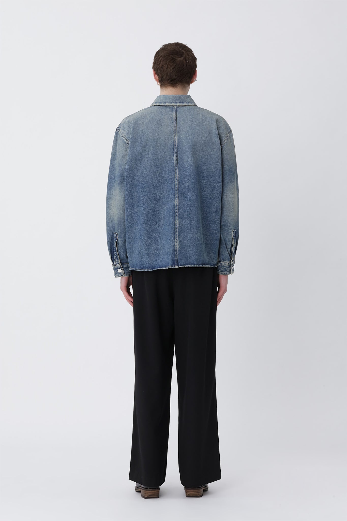 Zayne Denim Shirt - Cel Tintet Blue