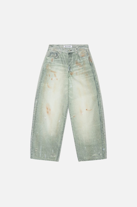 Lyon Printed Denim Jeans M - Won Hundred Online Store