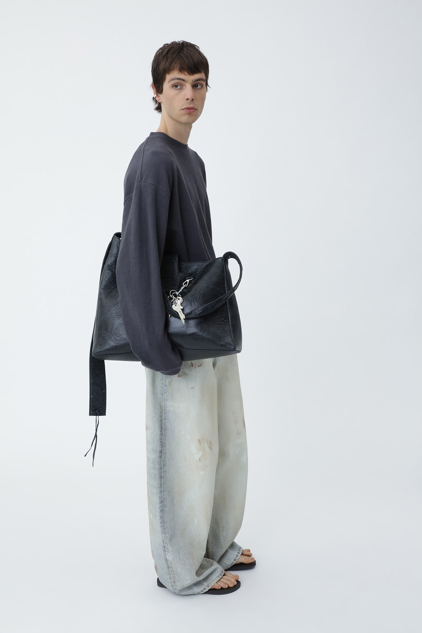 Lyon Printed Denim Jeans M - Won Hundred Online Store