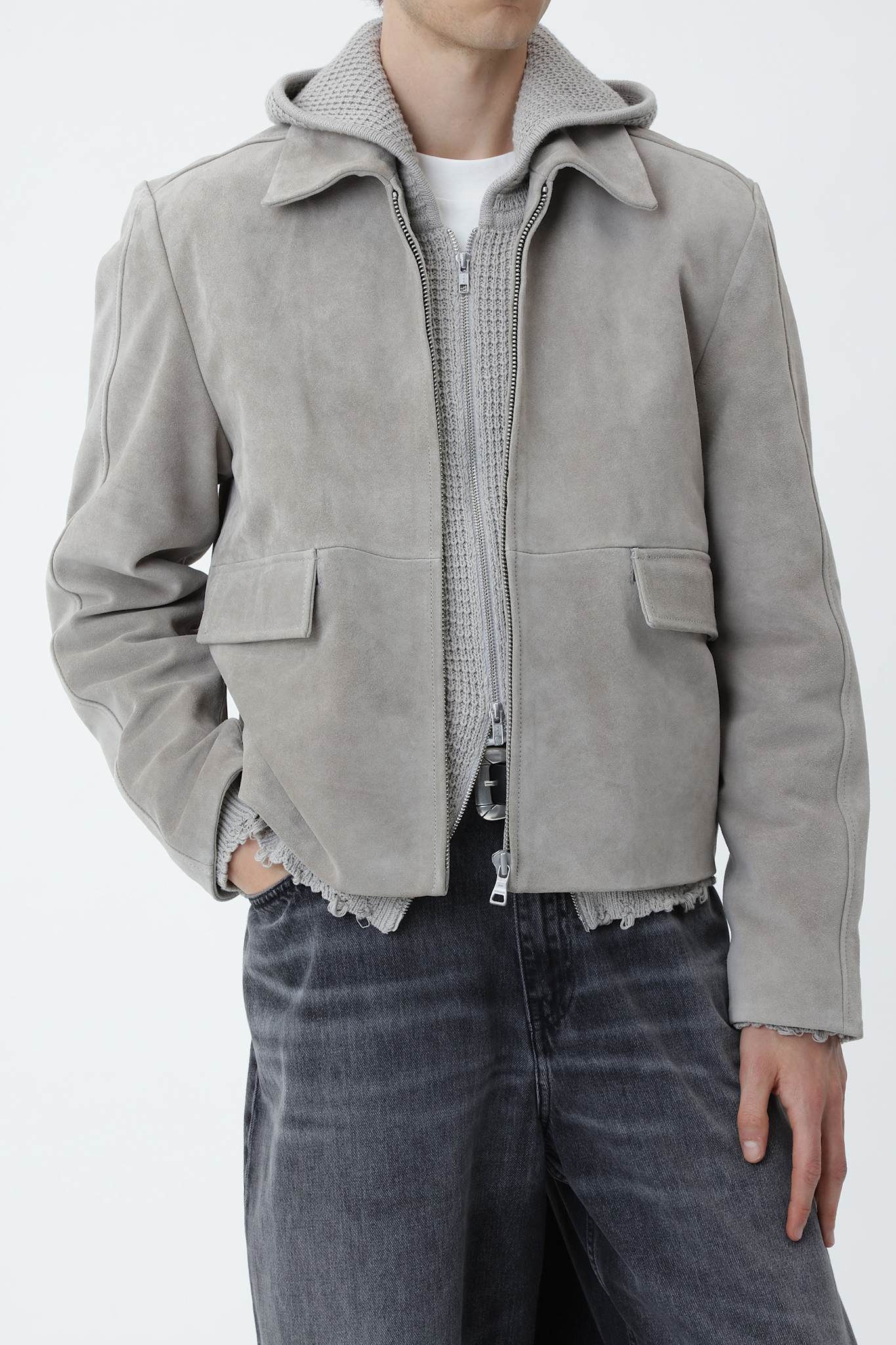 Denzel Suede Leather Jacket - Won Hundred Online Store