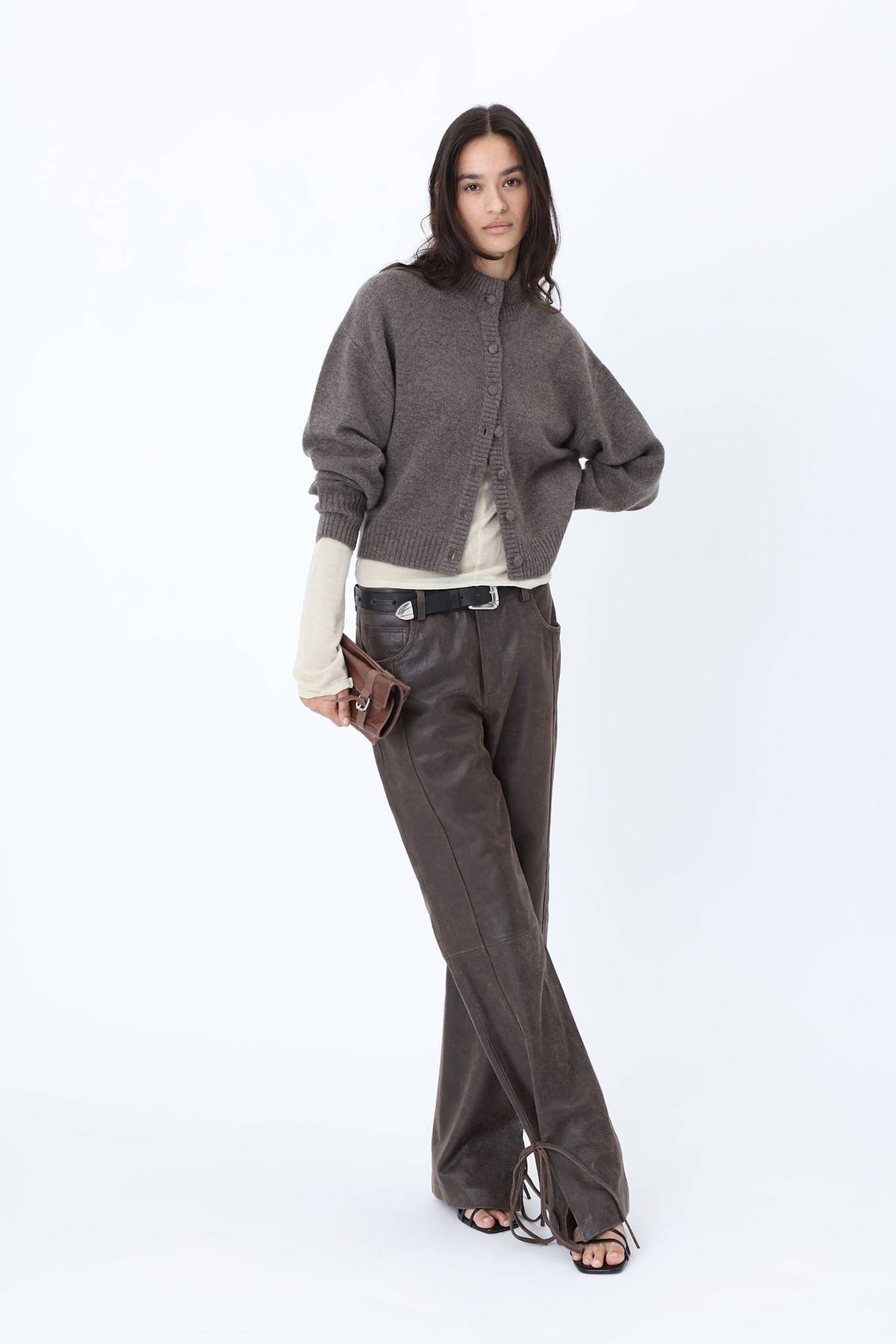 Bella String Leather Pants - Won Hundred Online Store