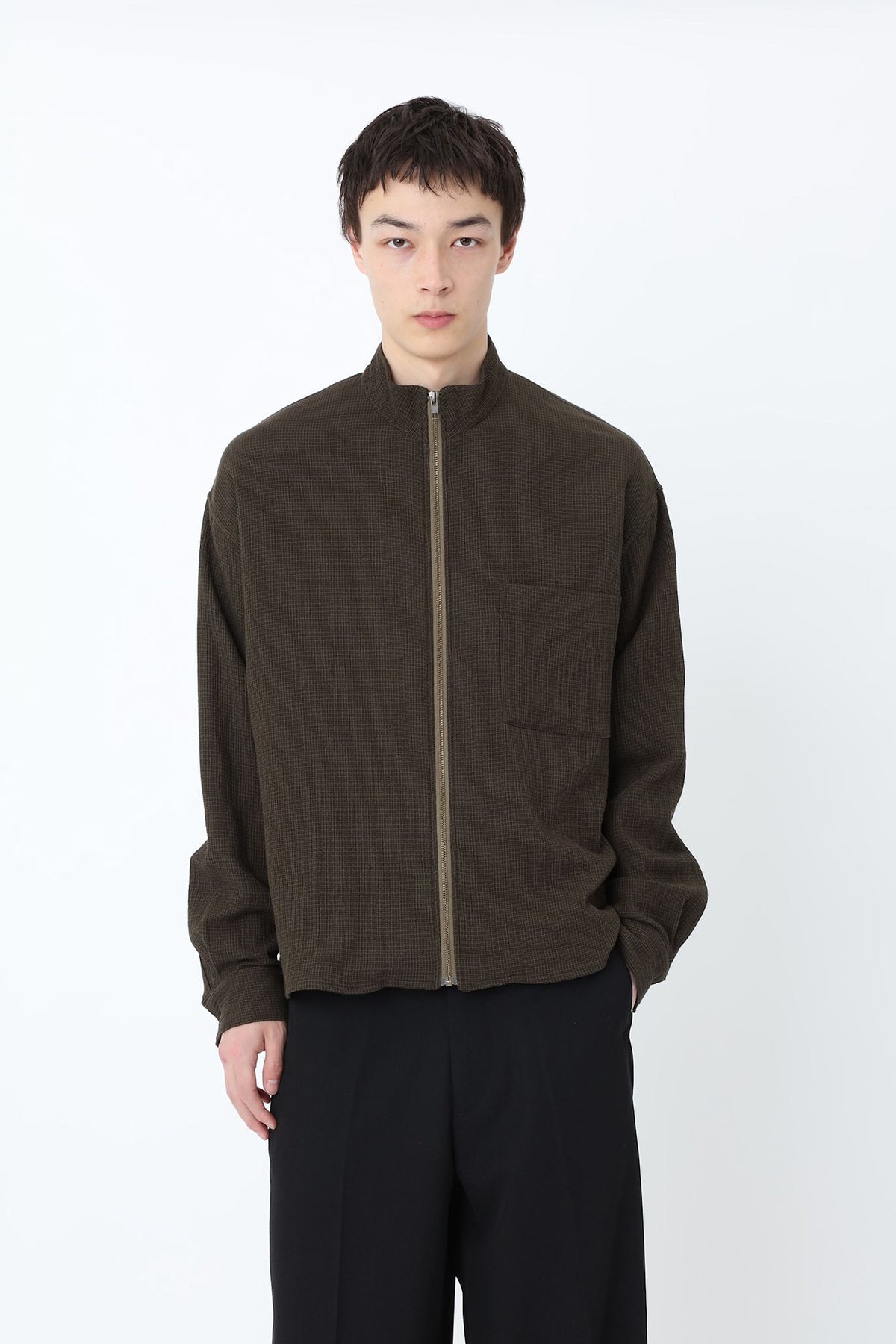 Rasmus Zip Shirt - Won Hundred Online Store