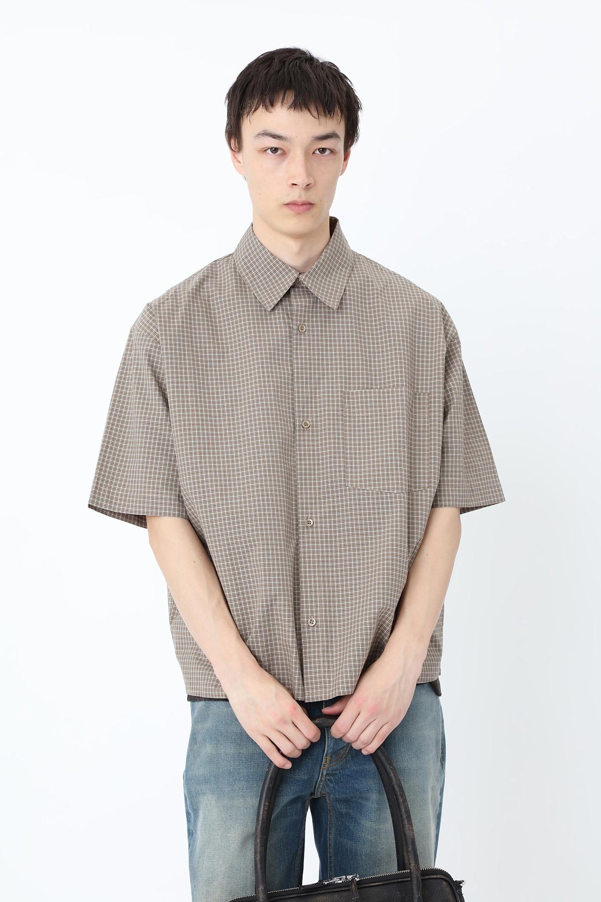 Maza Check SS Shirt - Won Hundred Online Store
