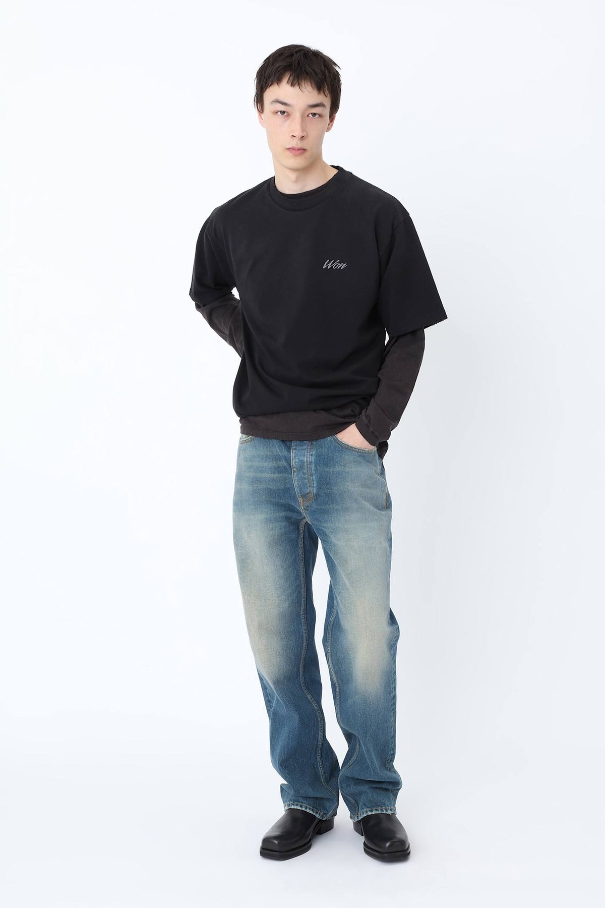 LA Reversed Rose T-Shirt - Won Hundred Online Store