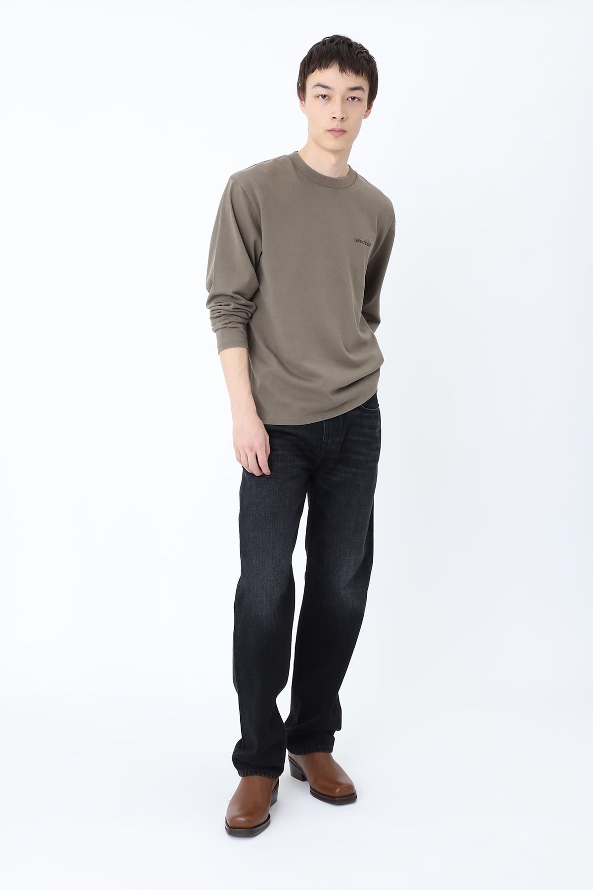 LA LS Italic Shirt - Won Hundred Online Store