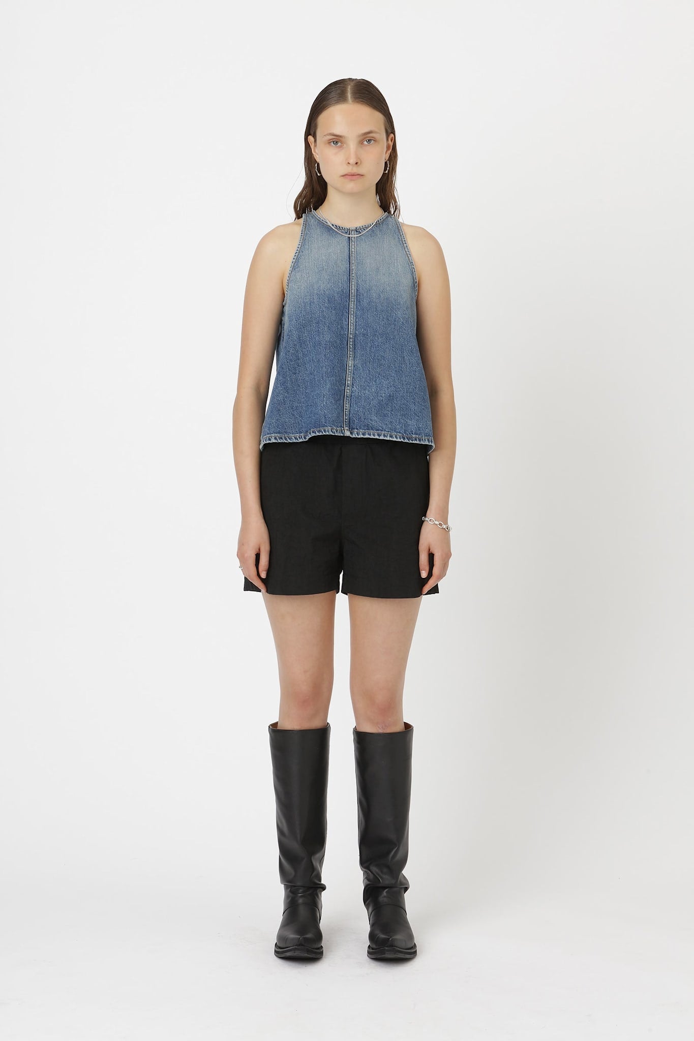 Won Hundred Women Amanda Nylon Shorts Black