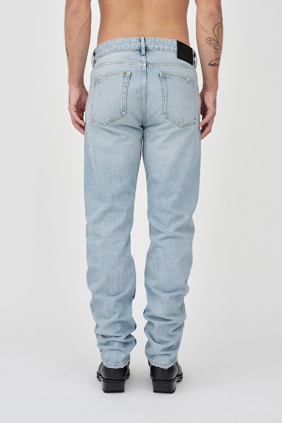 Won Hundred Men Archer Ready Blue 5-Pockets Ready Blue