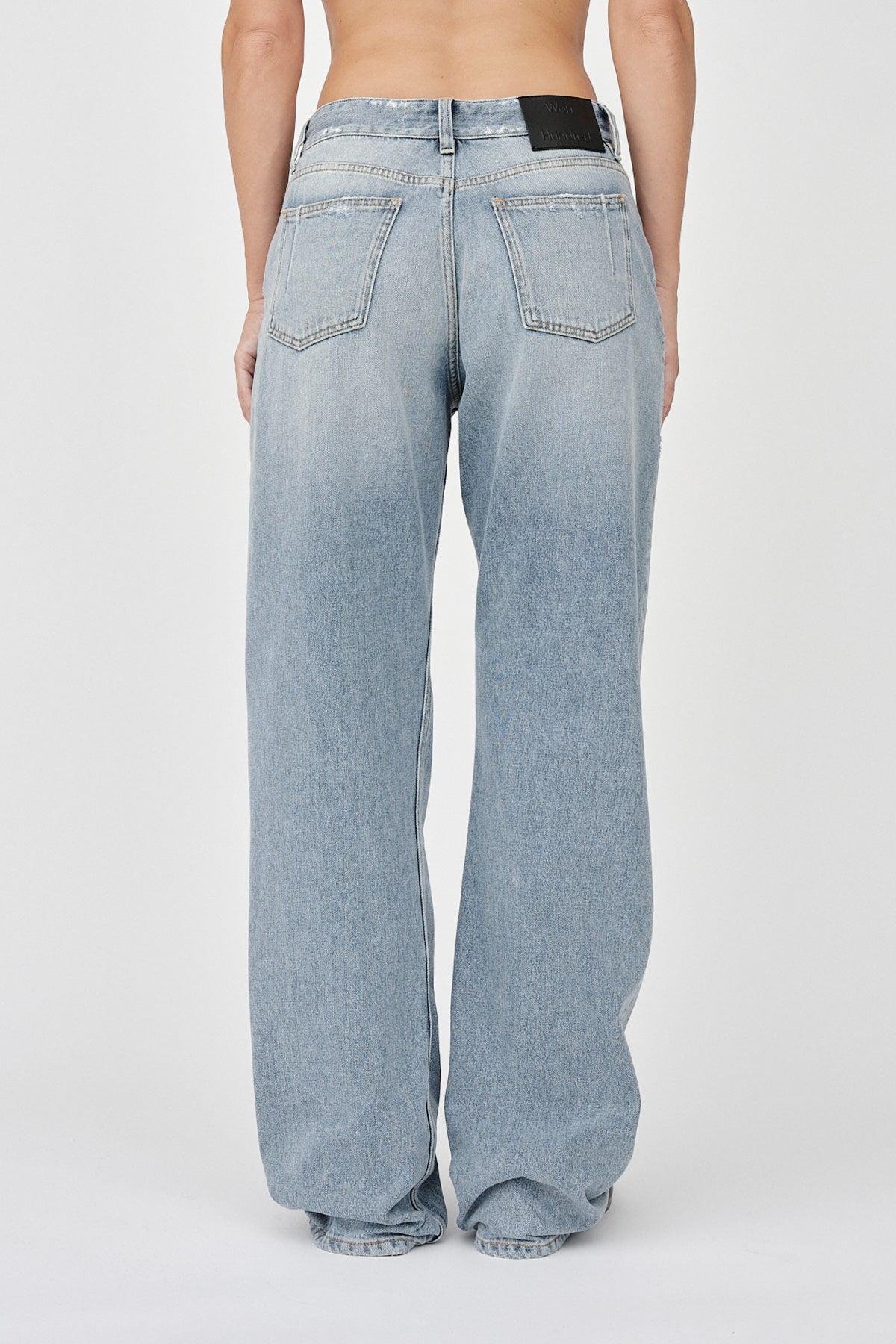 Won Hundred Women Baggy Jeans 5-Pockets Wash Eight