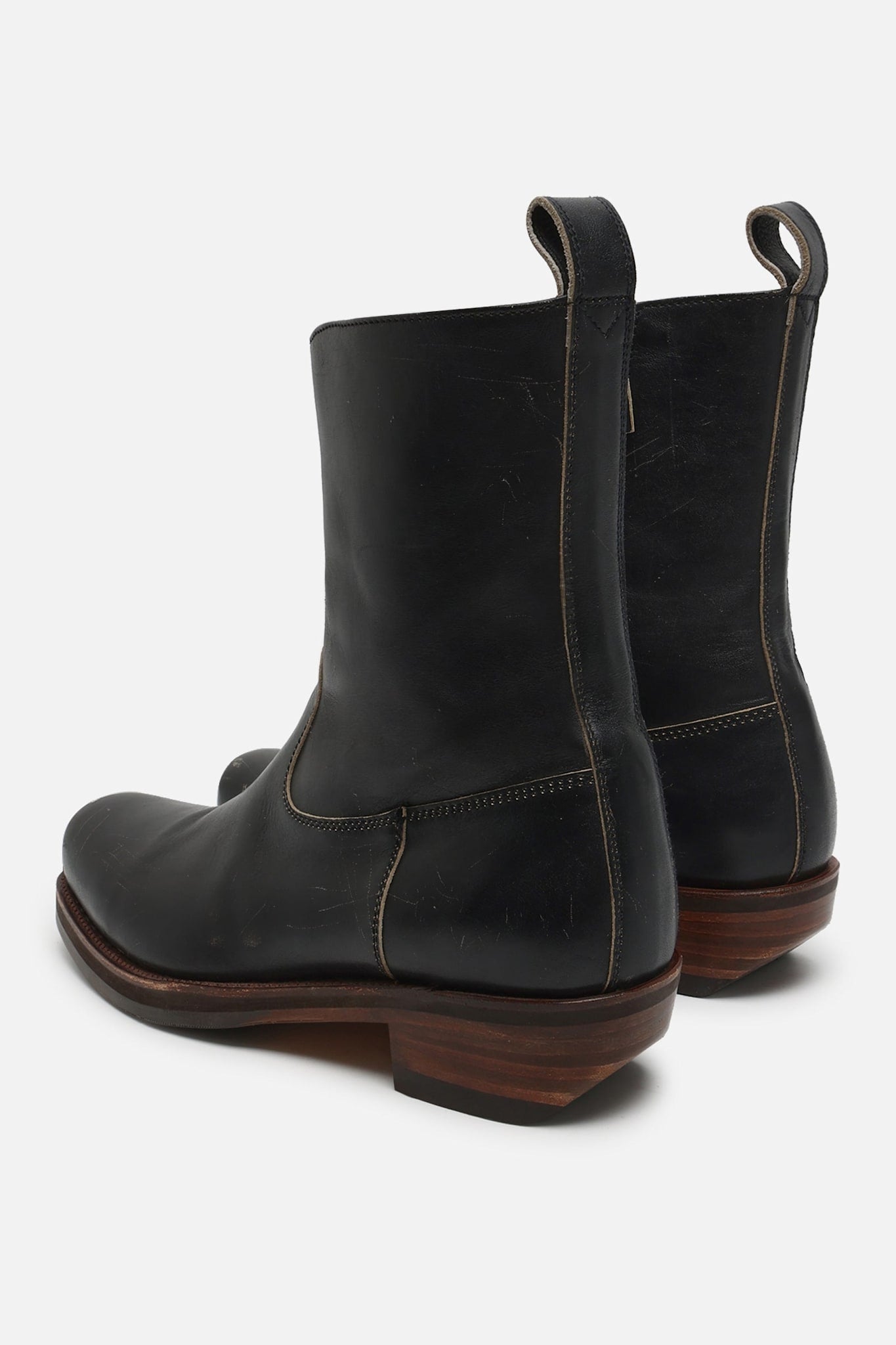 Won Hundred Unisex Barcelona Black Brown Shoes Black Brown