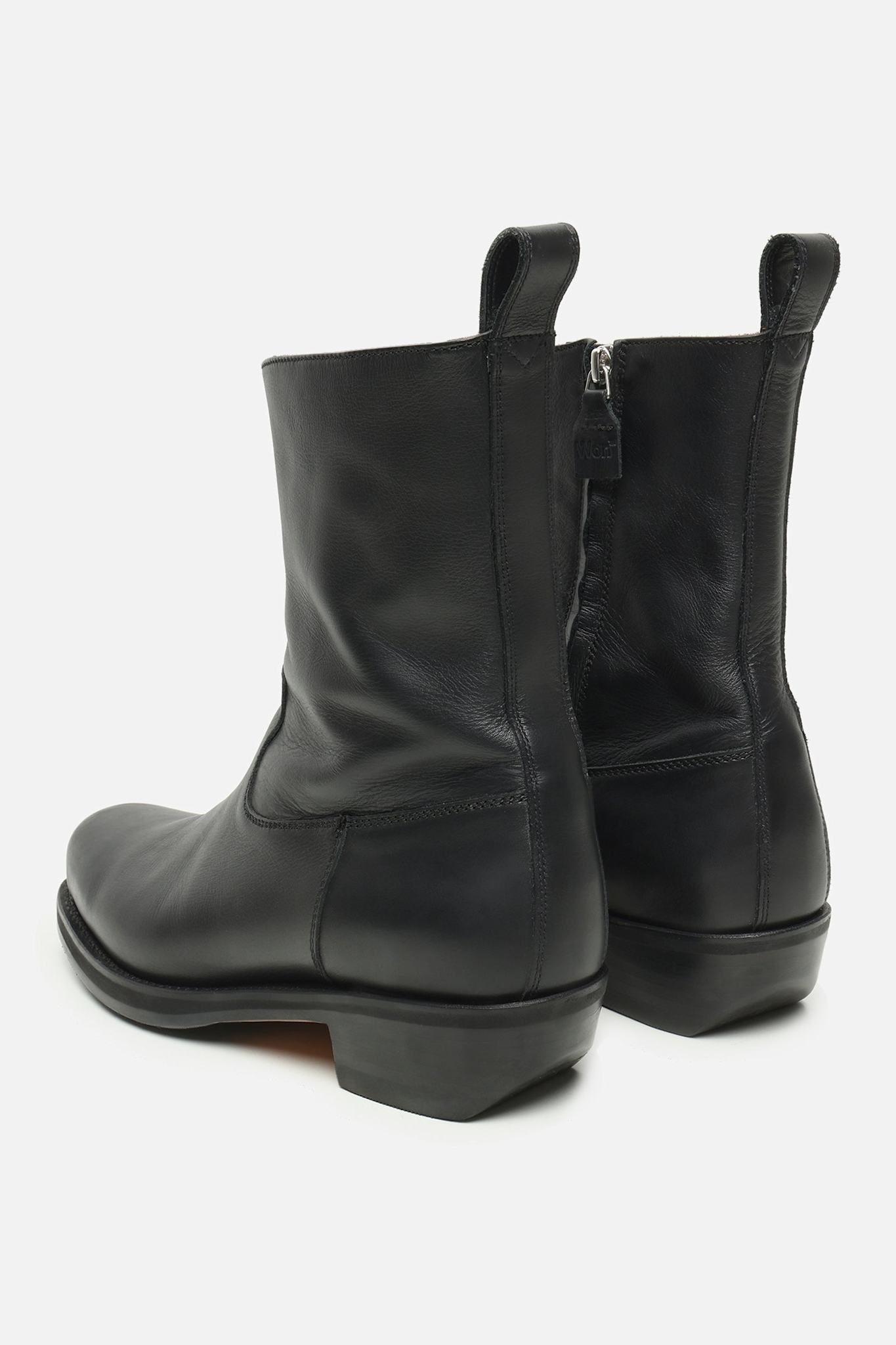 Won Hundred Unisex Barcelona Black Shoes Black