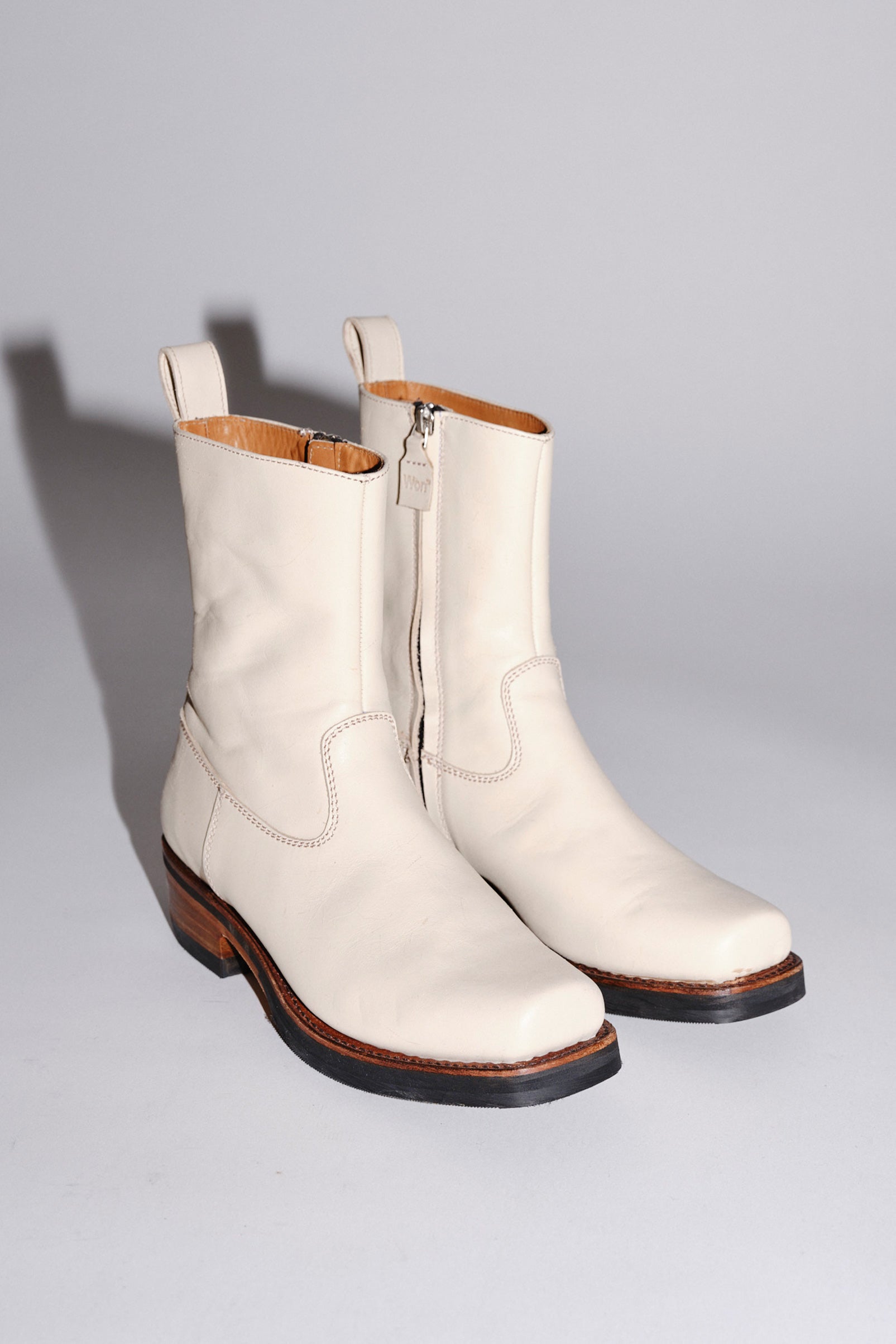 Won Hundred Unisex Barcelona Creme Shoes Creme