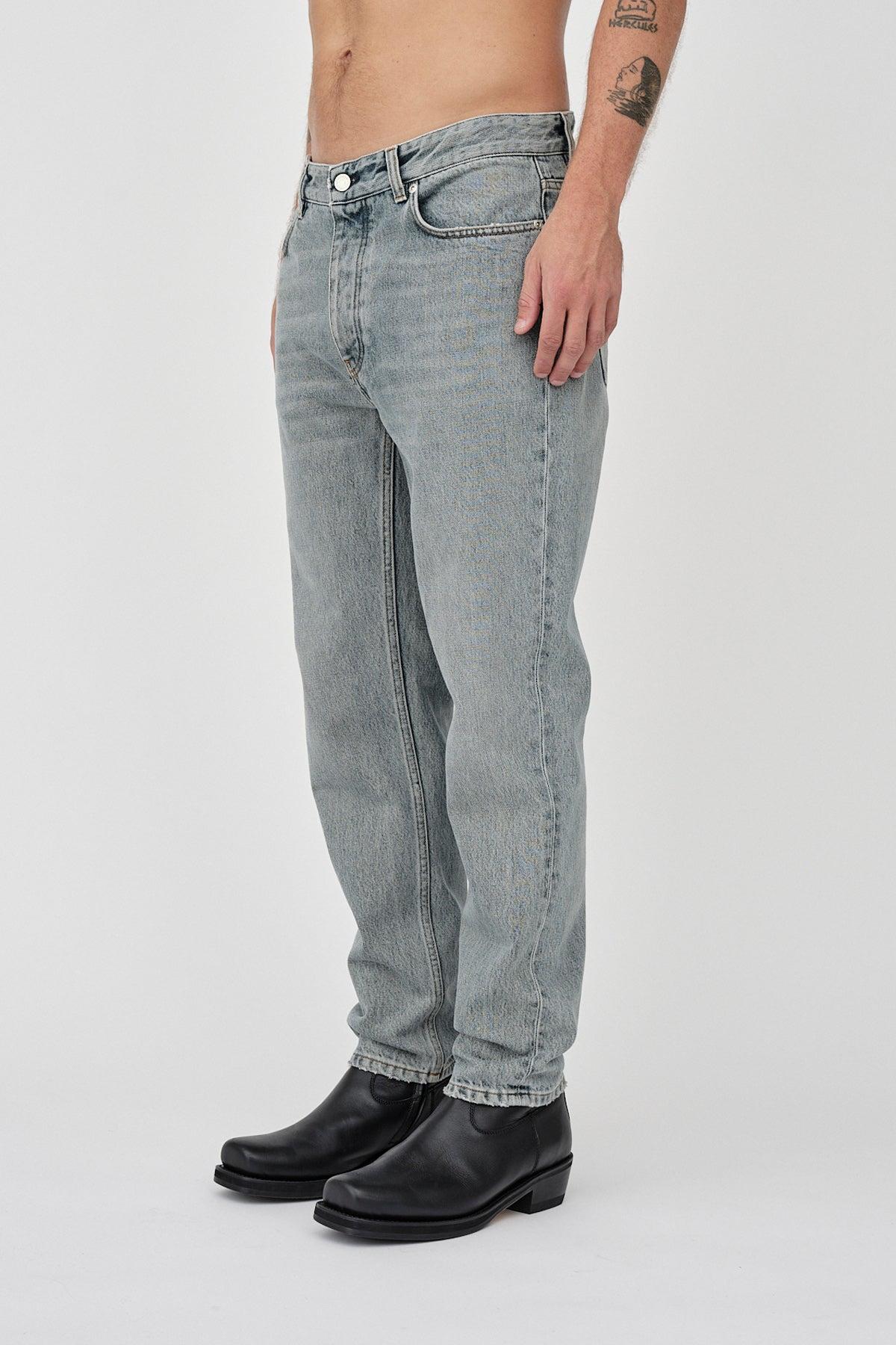 Won Hundred Men Ben 5-Pockets Dirt Blue