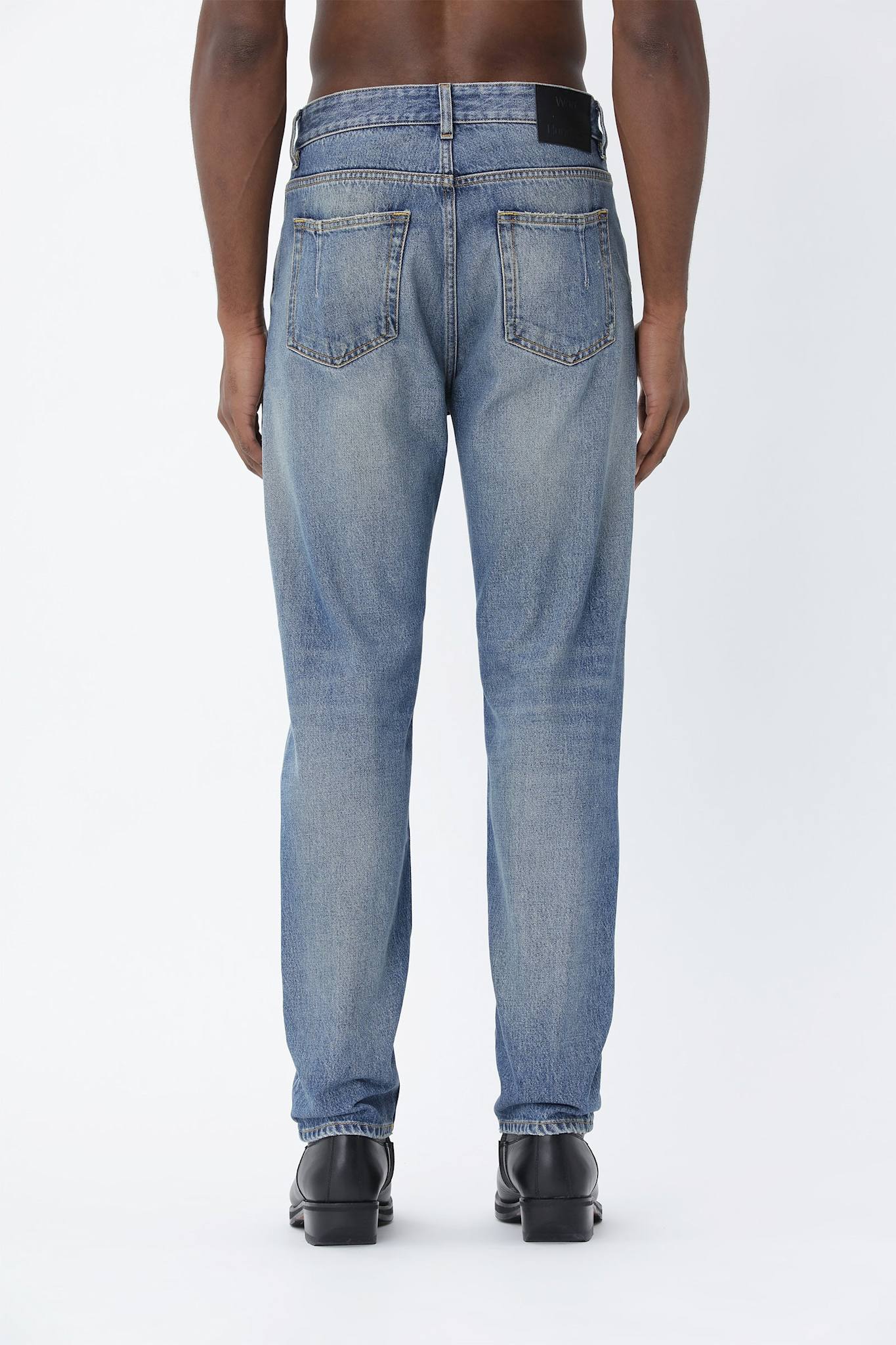 Won Hundred Men Ben 80s Medium Blue 5-Pockets 80s Medium Blue