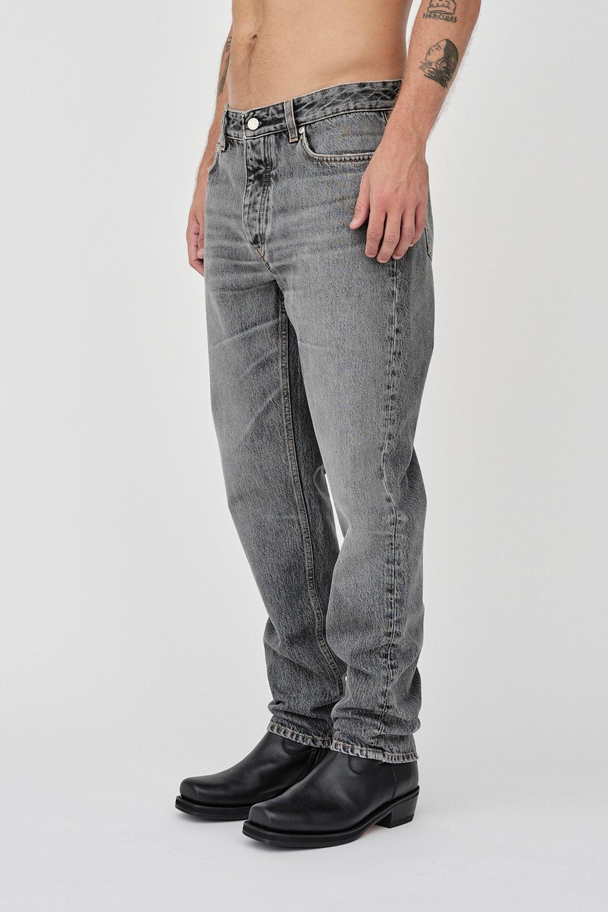 Won Hundred Men Ben Beatet Grey 5-Pockets Beatet Grey