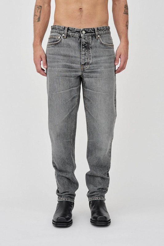 Won Hundred Men Ben Beatet Grey 5-Pockets Beatet Grey