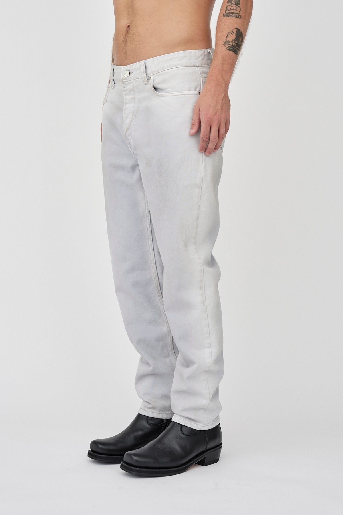 Won Hundred Men Ben OD Grey 5-Pockets OD Grey