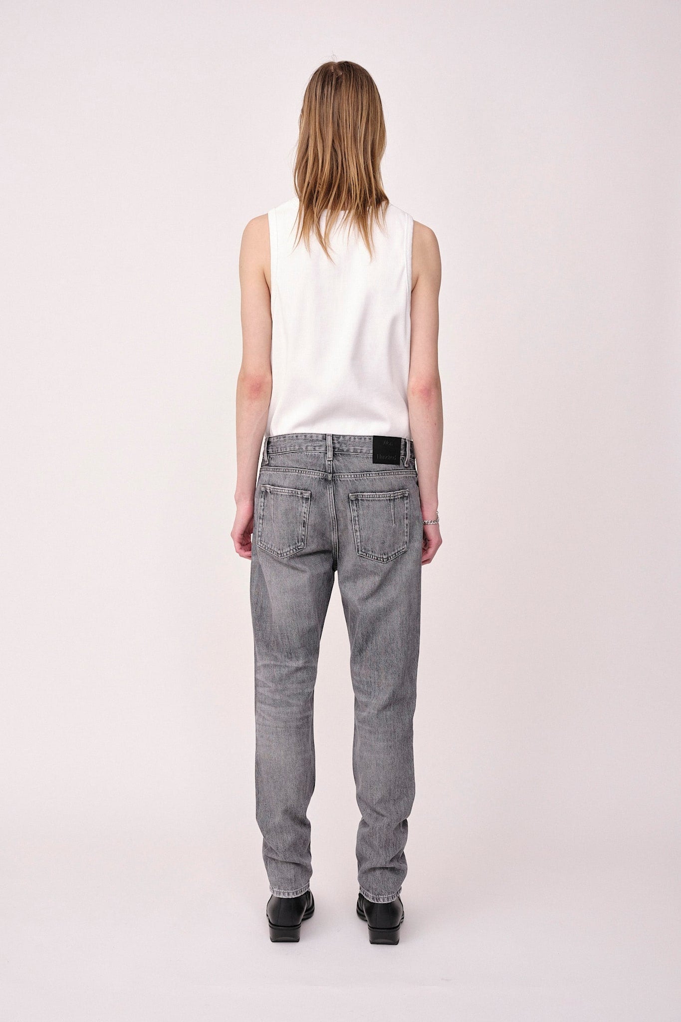 Won Hundred Men Ben Used Grey 5-Pockets Used Grey