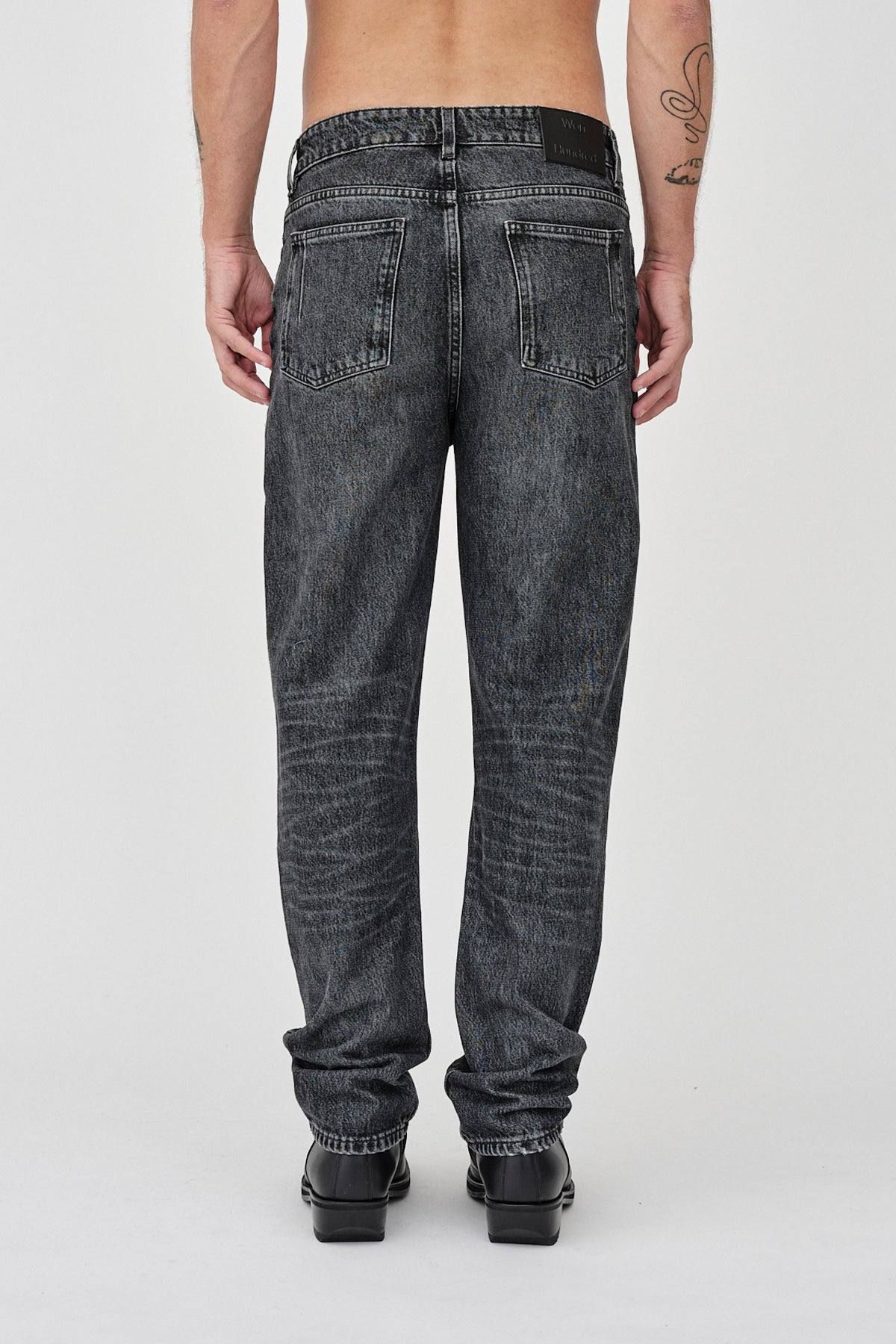 Won Hundred Men Bill 5-Pockets Black Vintage